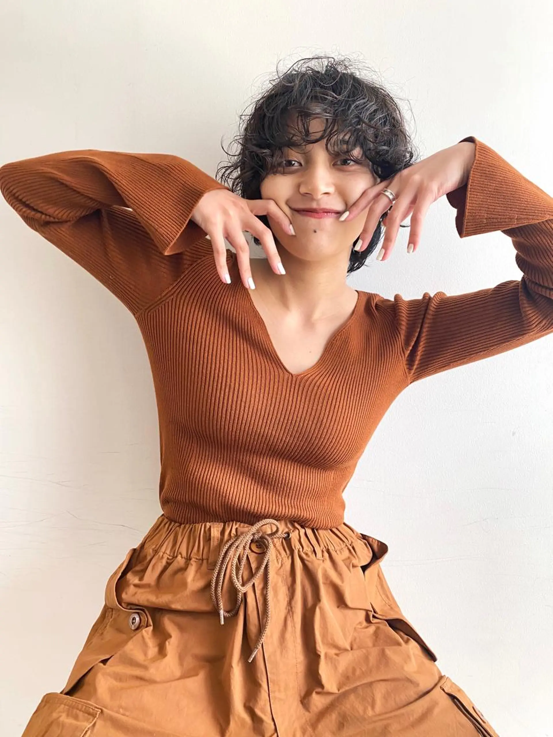 ショート パーマ レイヤー/パーマ /ウルフ/nabeのヘアスタイル