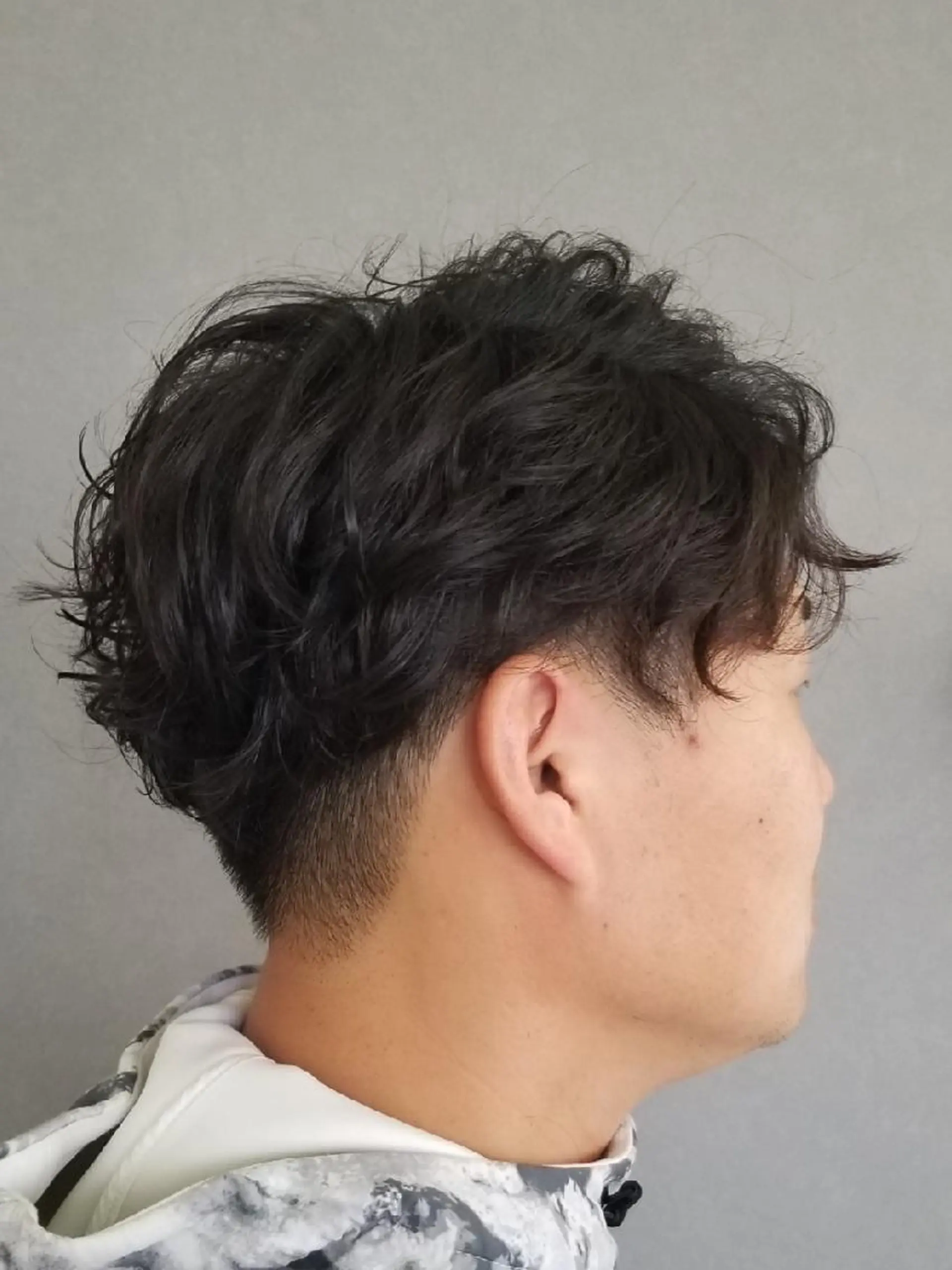 ショート パーマ メンズ MaKaNa hair supli 所属・水口 正登のヘアスタイル