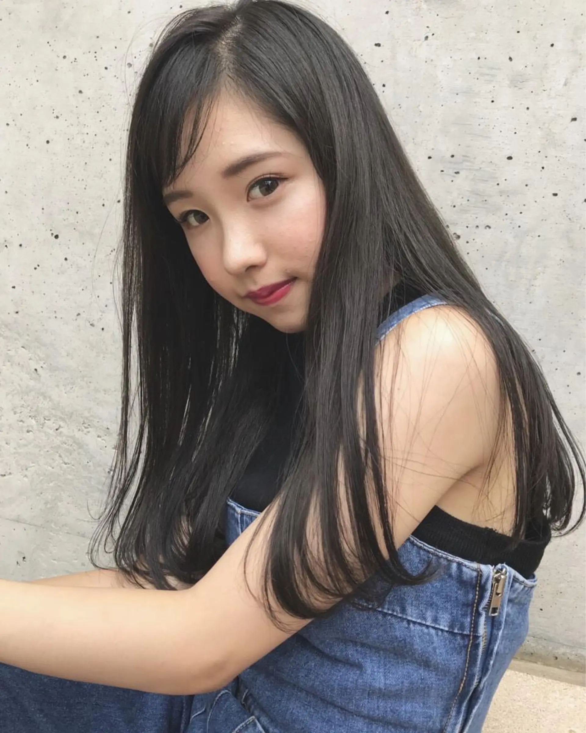 ロング カラー moana surfriderのヘアスタイル