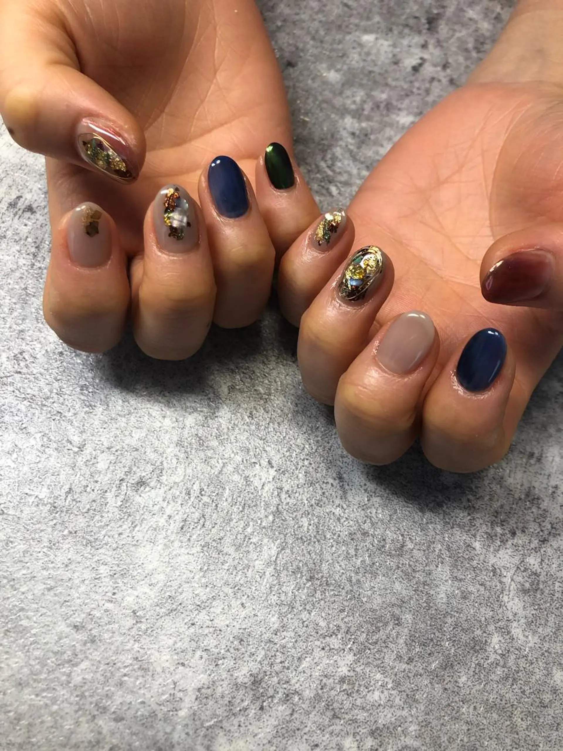 ネイル ハンドネイル 【LINON】 airiのネイルデザイン