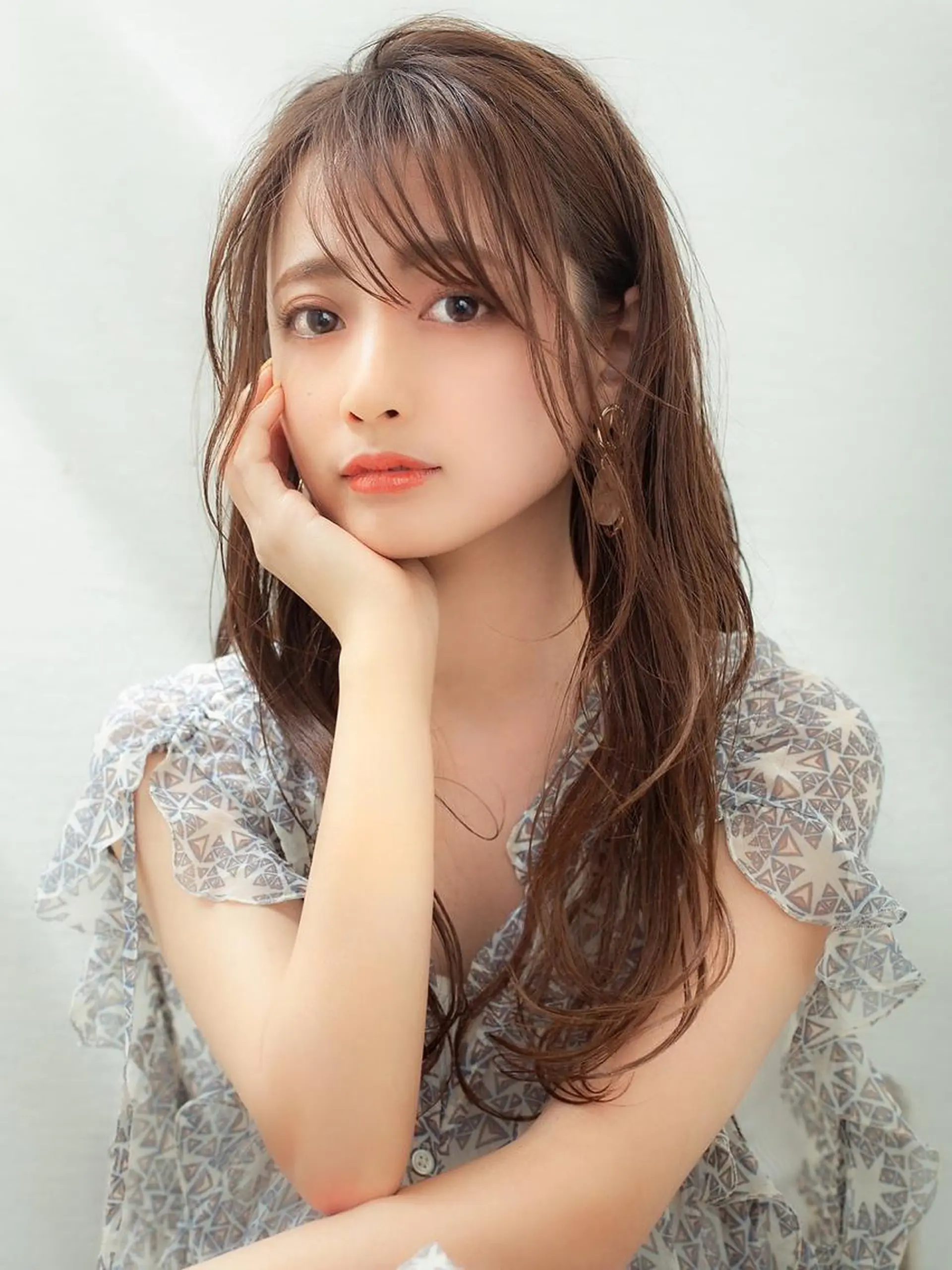 セミロング カット ヘアカラー 縮毛矯正 トリートメント 髪質改善🇰🇷 店長🇰🇷keiのヘアスタイル