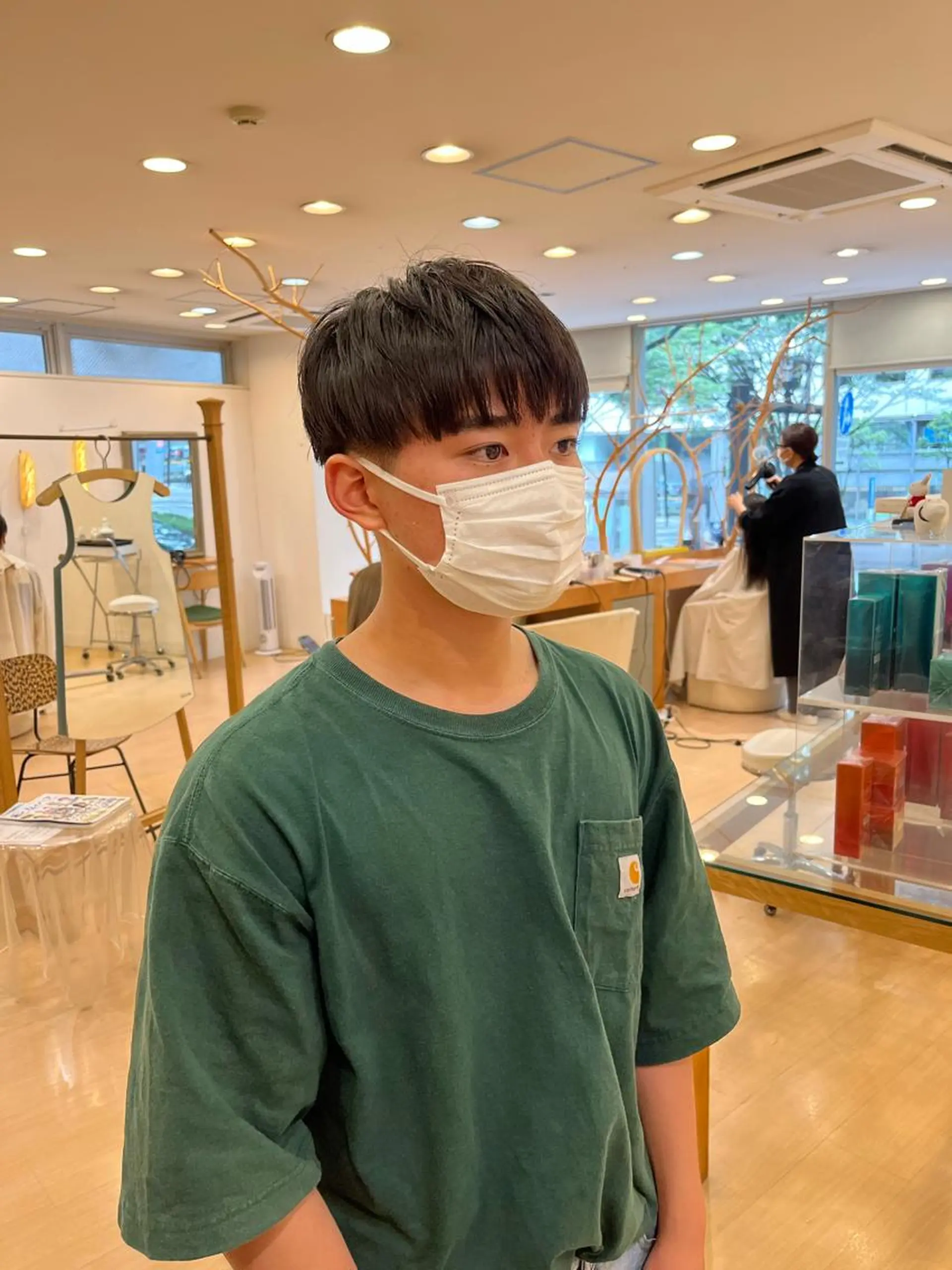 パーマ メンズ ダウンパーマ メンズ韓国風 メンズパーマ 学生（メンズ向け） 学生 💠つたふうか/ 韓国/メンズヘア💠のヘアスタイル