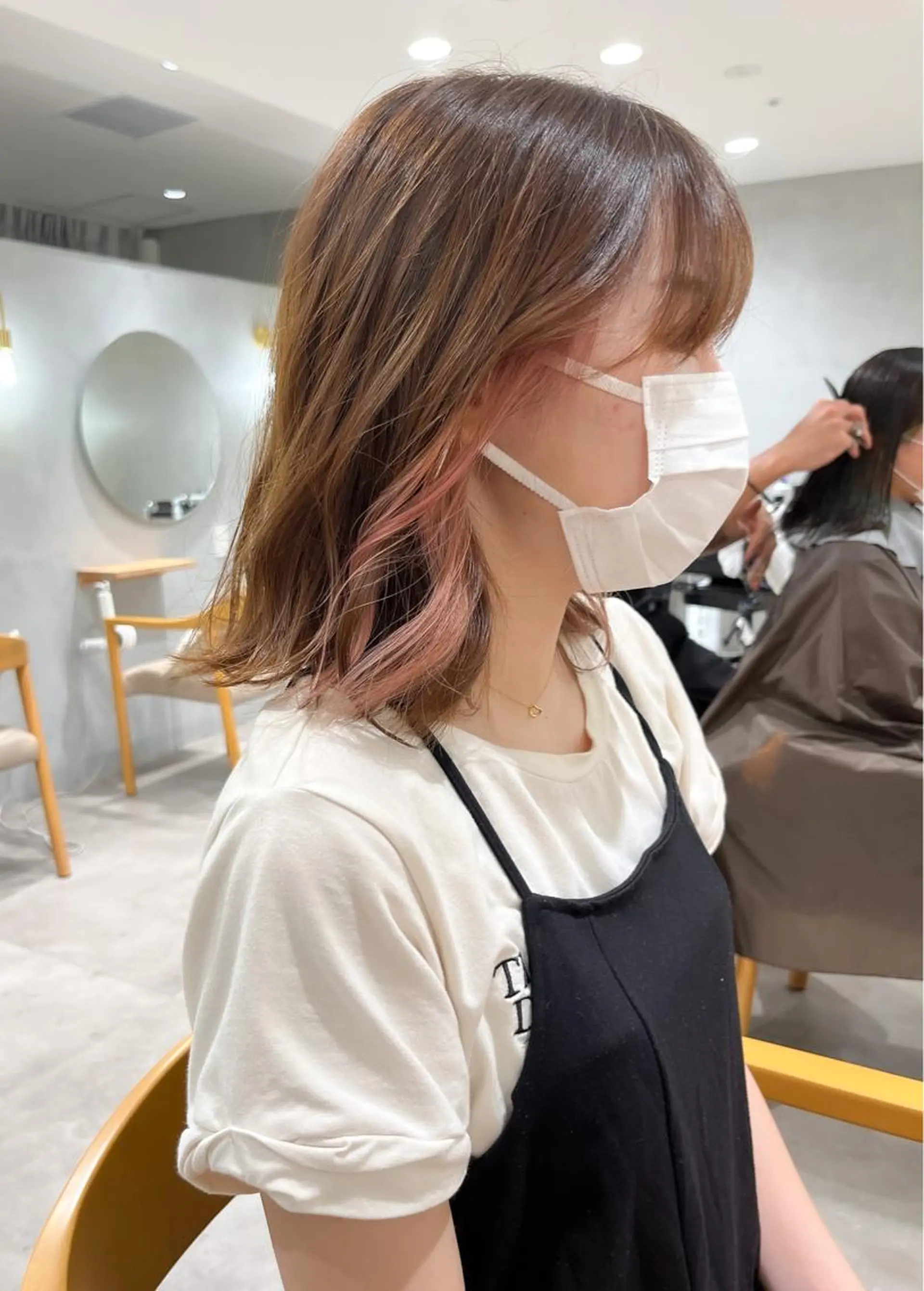 カラー 河原 楓樹のヘアスタイル
