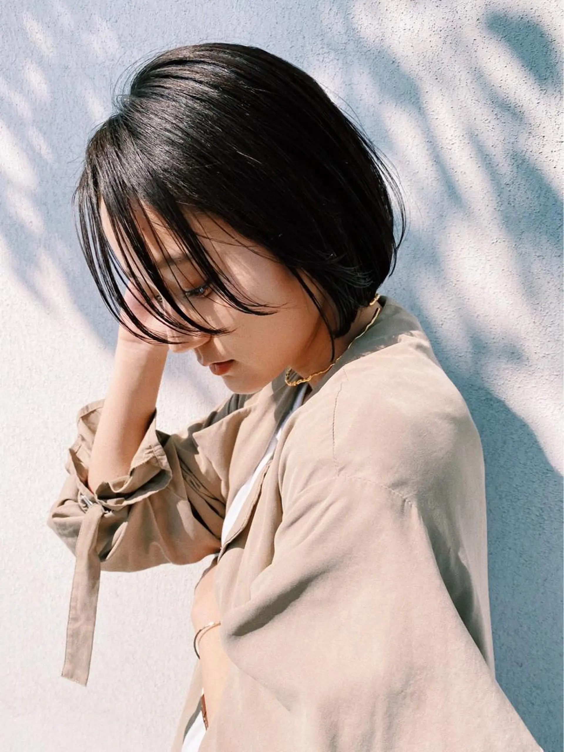 ショート ボブレイヤー ボブ レイヤーカット メンズスタイル /メンズパーマ/須藤のヘアスタイル