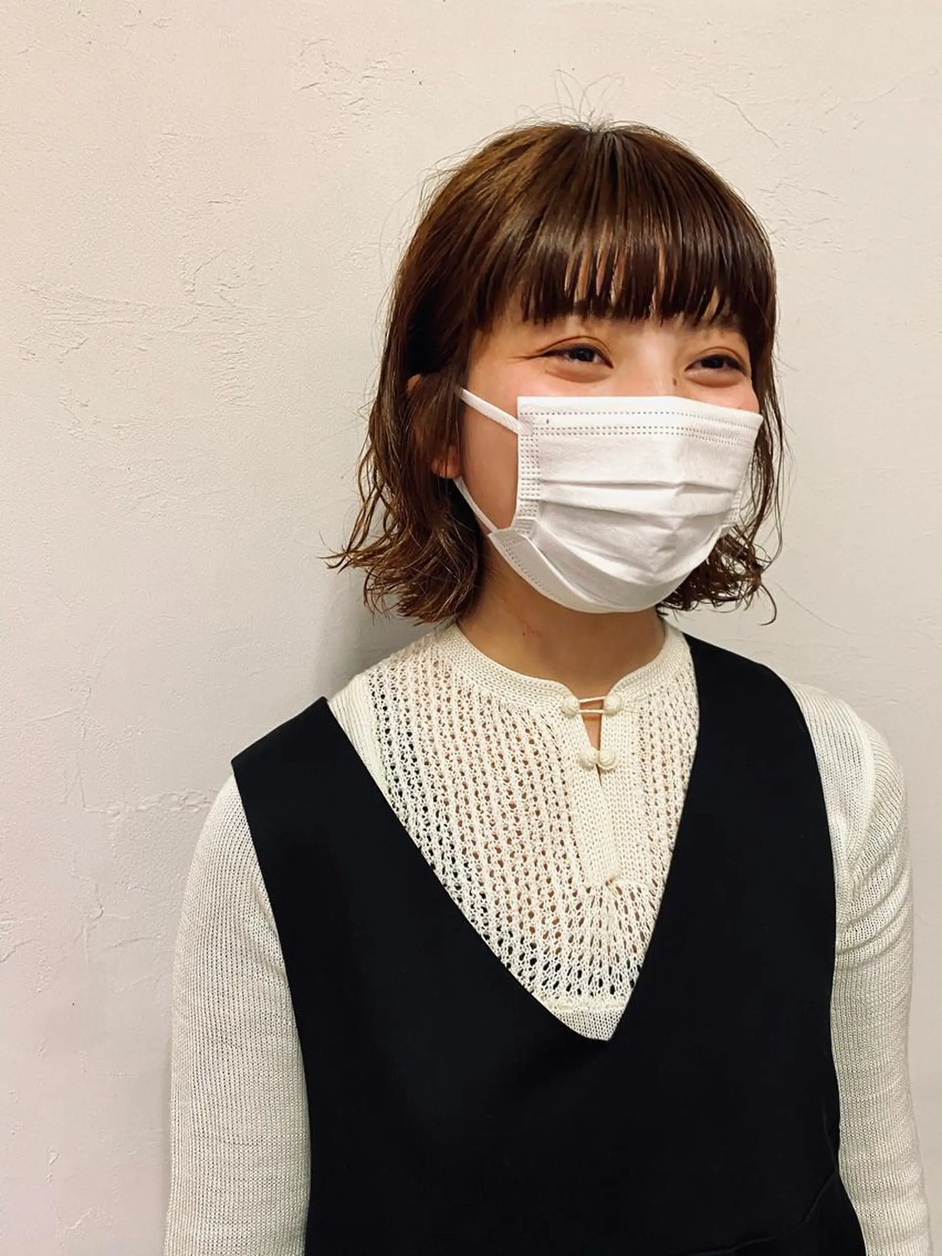 ミディアム 宮腰 瑠果のヘアスタイル