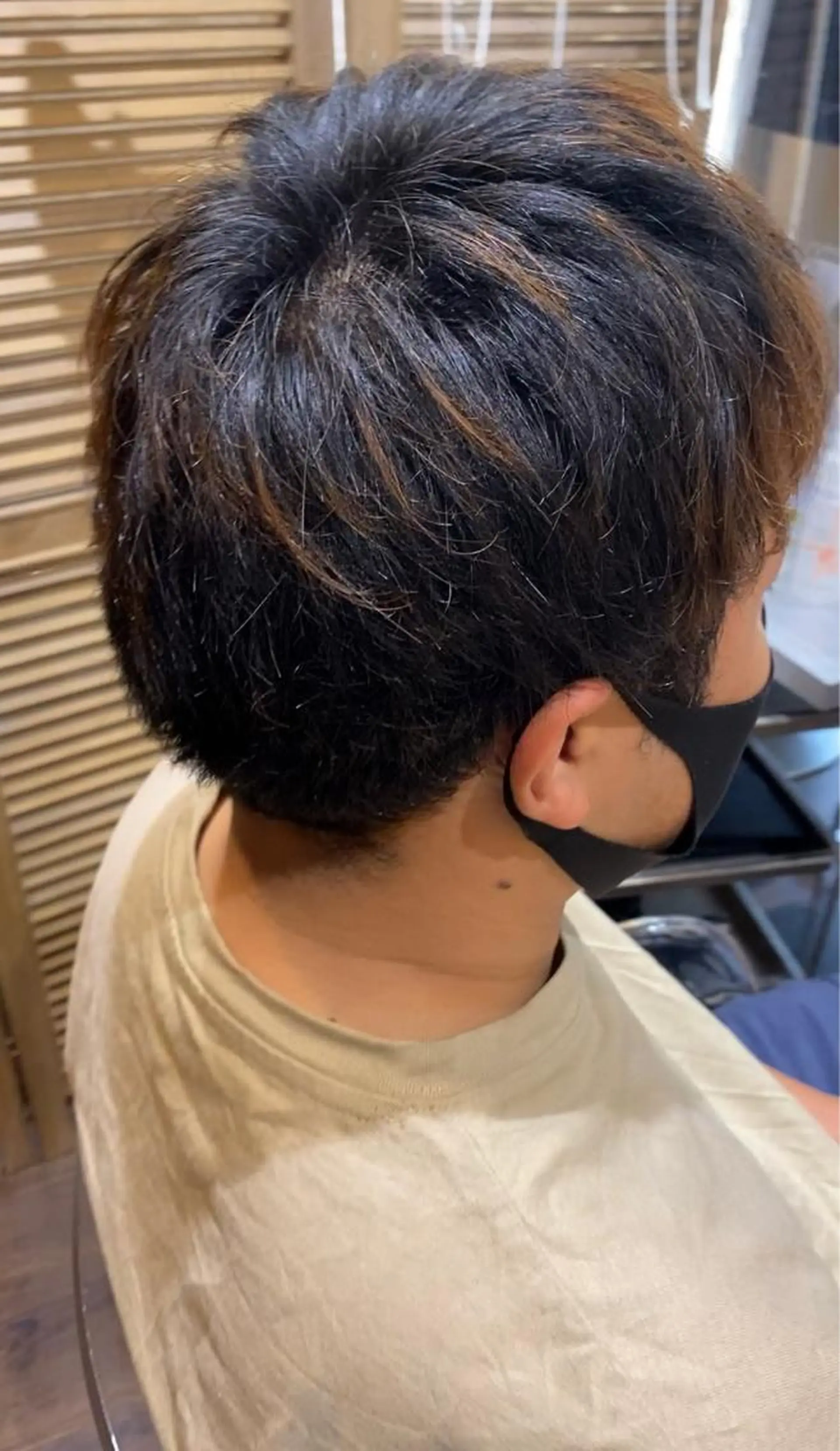 メンズ マッシュ メンズパーマ メンズツイストパーマ ツイストパーマ 谷口 雅門のヘアスタイル