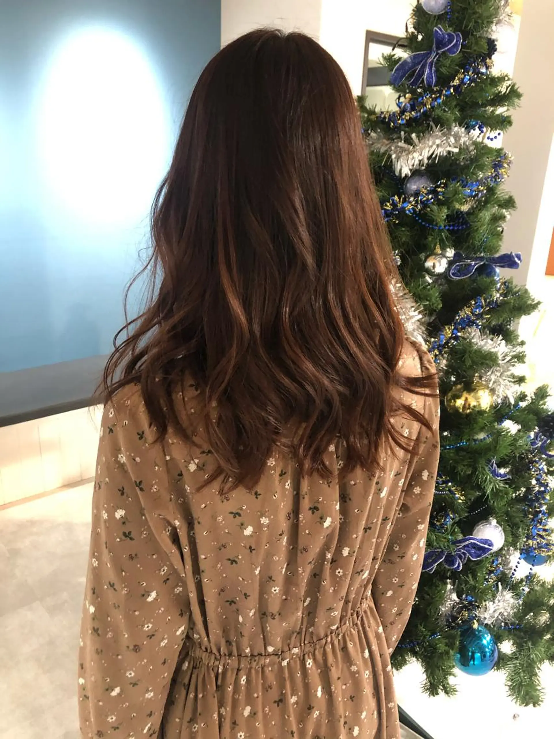 セミロング カット ヘアカラー トリートメント 松本 翔吾のヘアスタイル