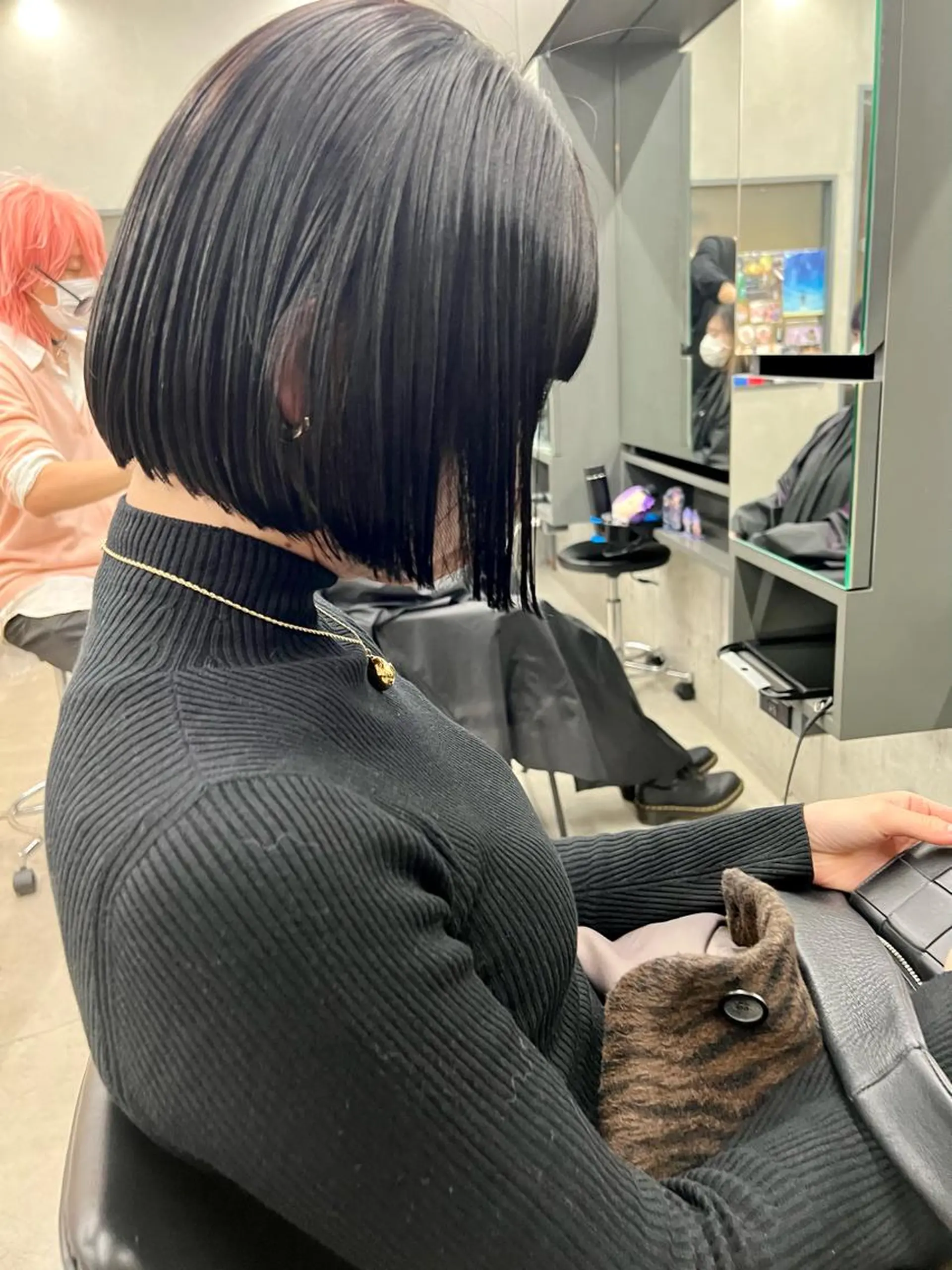 ショート カラー ボブ カット ヘアカラー sakoda shunkiのヘアスタイル