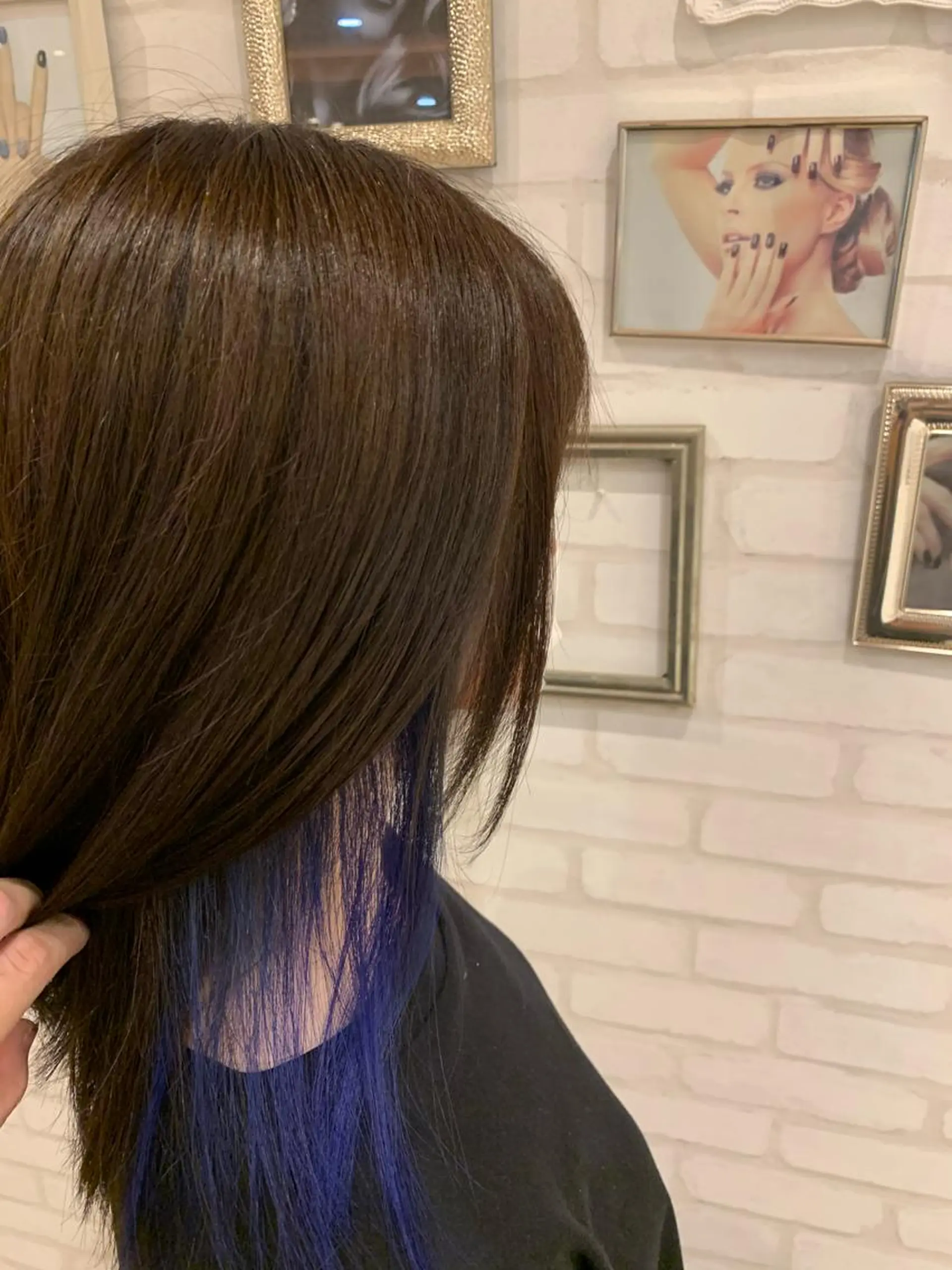 ミディアム カラー アッシュ ベージュカラー ブルーカラー Gain Nanamiのエステ・リラクイメージ