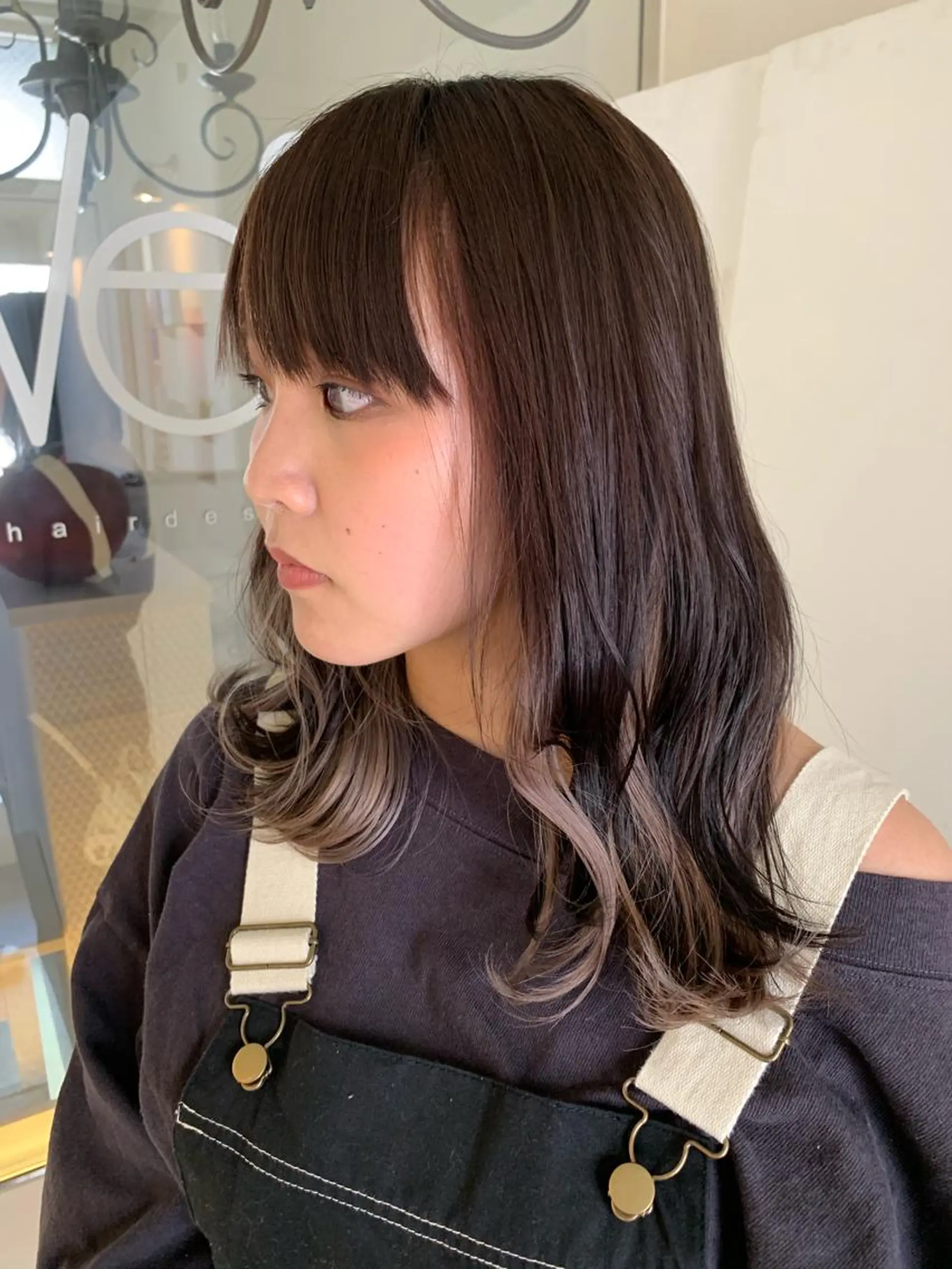 ミディアム 渡辺 健太のヘアスタイル