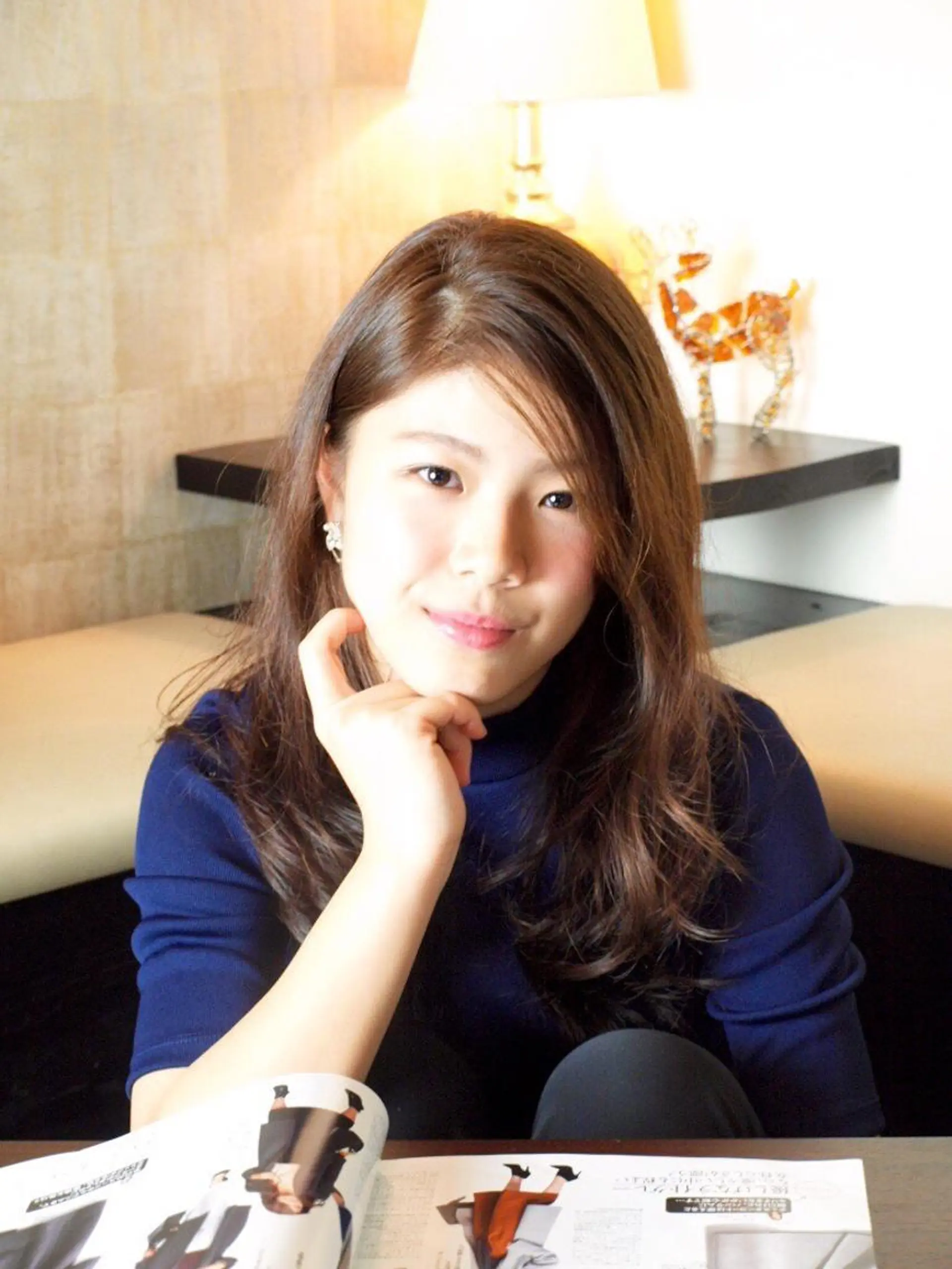 ロング カット ヘアカラー 宮城 将大のヘアスタイル