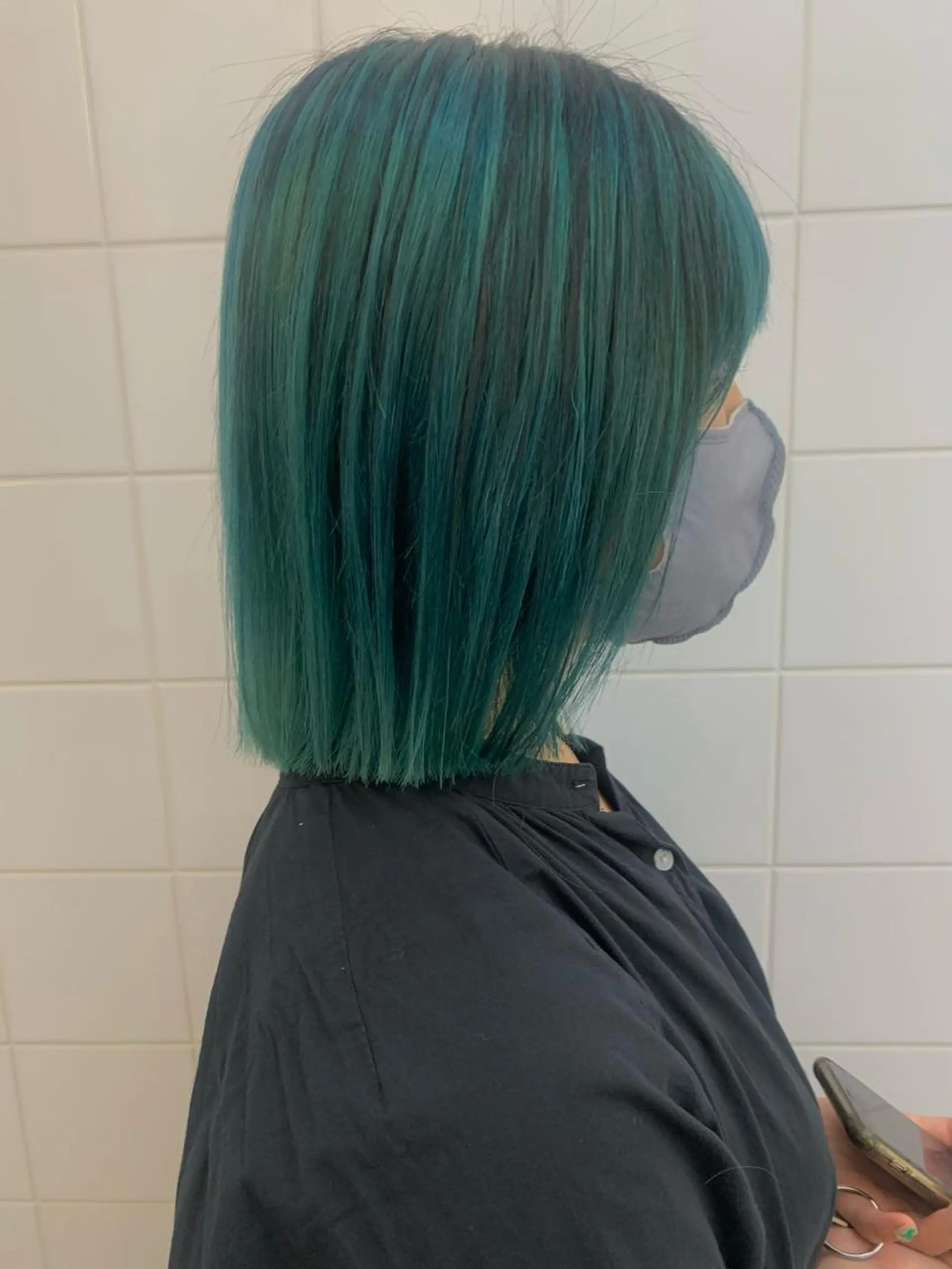 ショート カラー ヘアアレンジ 🧨ブリーチー×ボブ レイヤー💎じゅえるのヘアスタイル