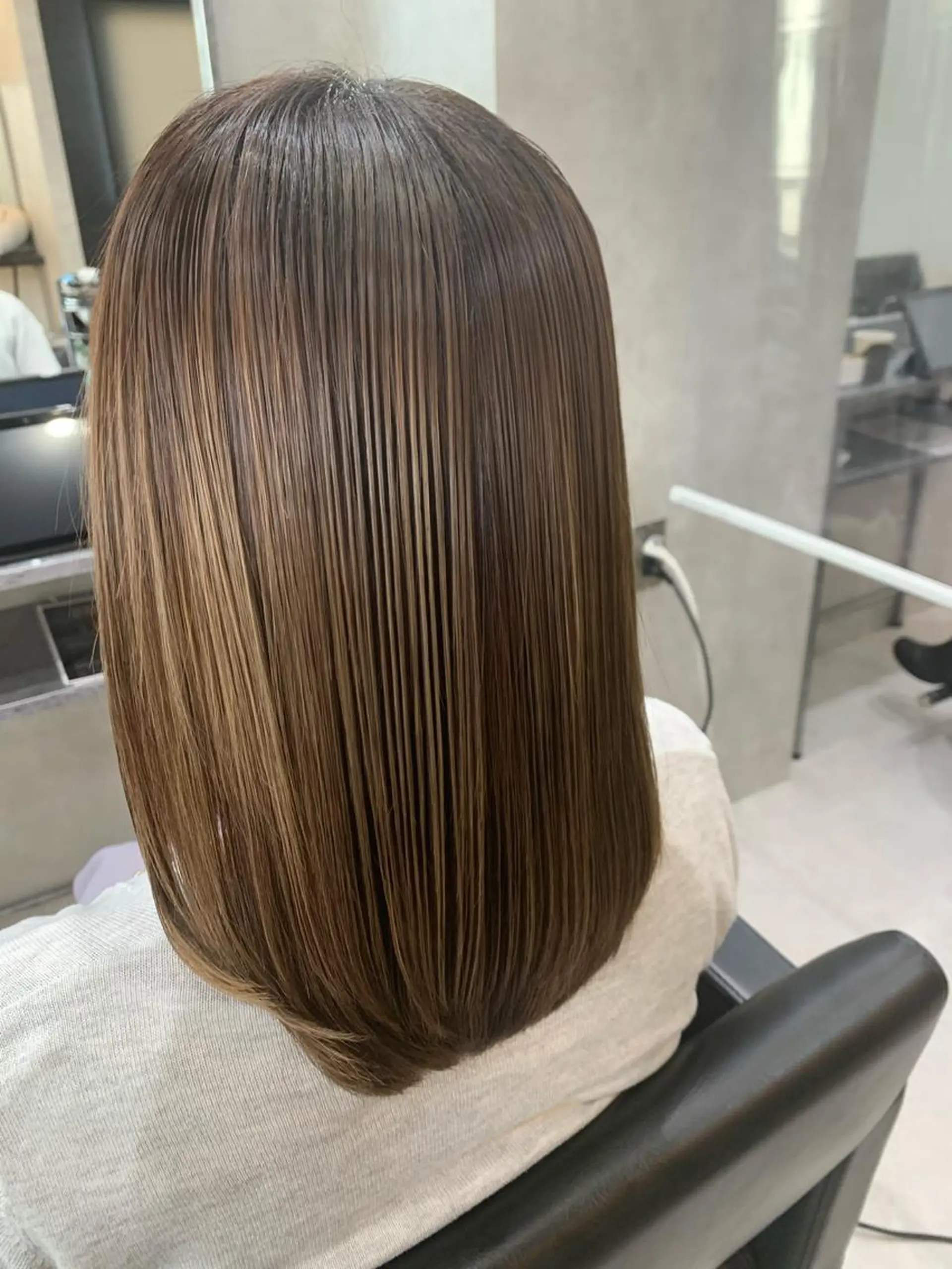 ミディアム ヘアアレンジ VIM hairおもろまち店のヘアスタイル