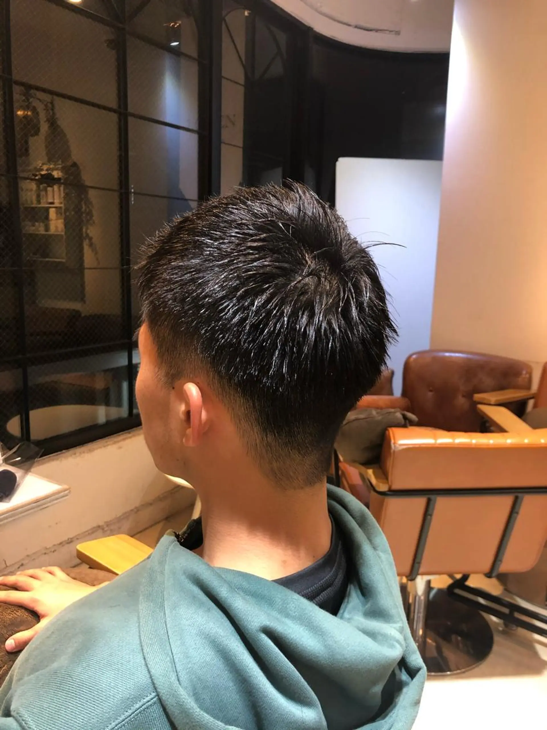 メンズ フェードカット カット ☘️当日OK☘️ 鍋島直大のヘアスタイル