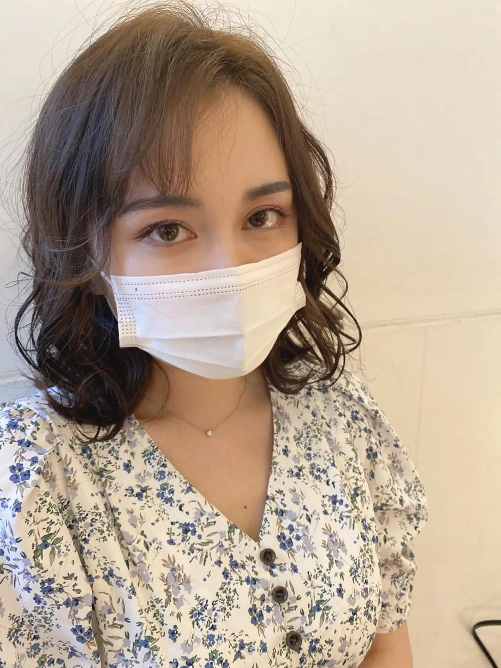 ミディアム 勝沼 佑季のヘアスタイル