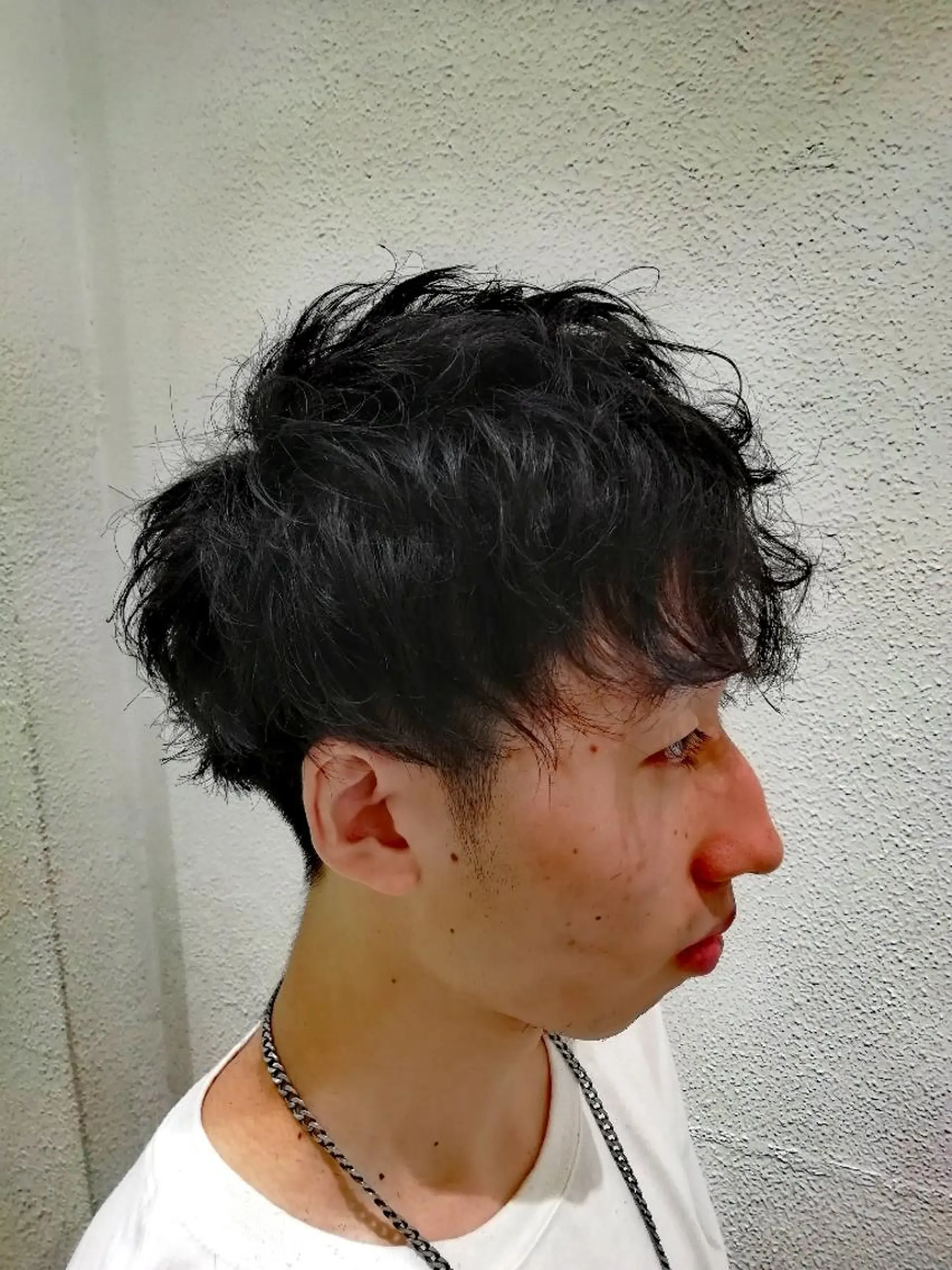 メンズ パーマ Ash 店長 木村 和人のヘアスタイル