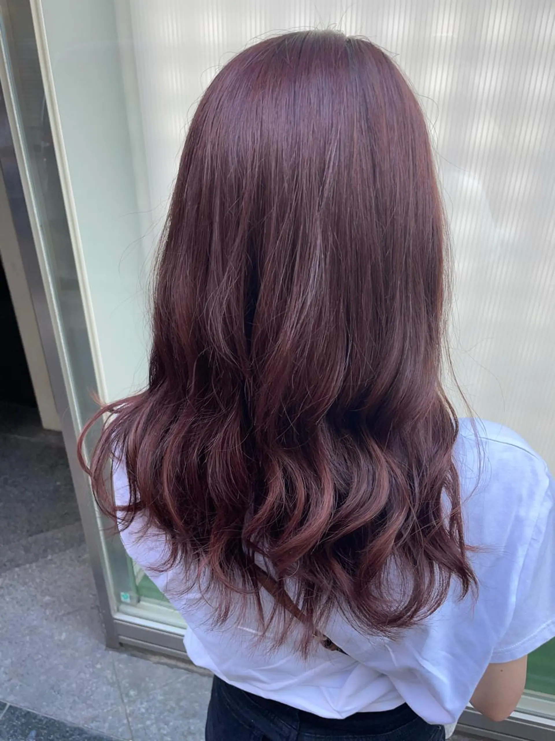 ロング カラー ヘアアレンジ ピンク・ベージュ🩰 カラー🫧とらのヘアスタイル