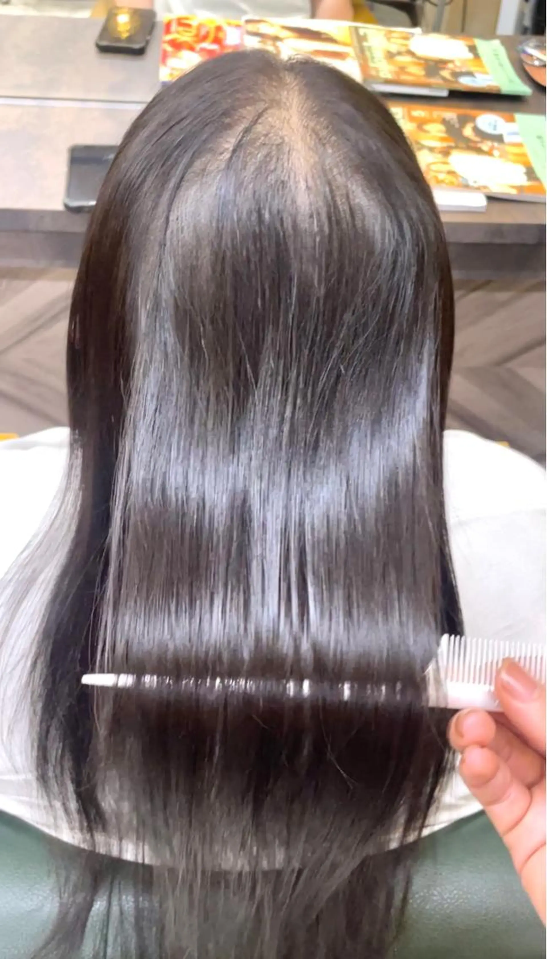 ロング 安倍 辰哉のヘアスタイル