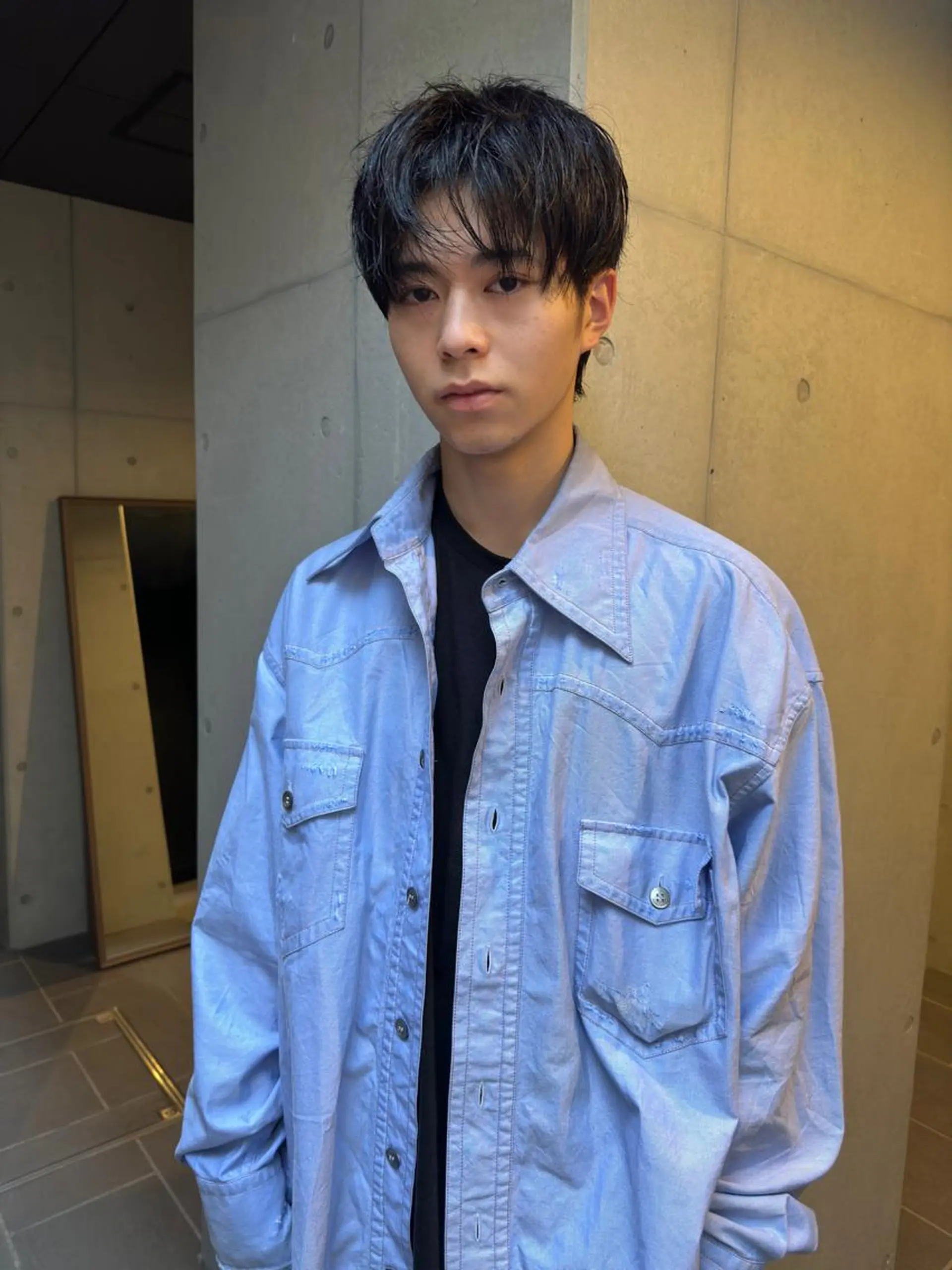 ショート メンズ 似合わせウルフ/ レイヤー/山本祐輔のヘアスタイル