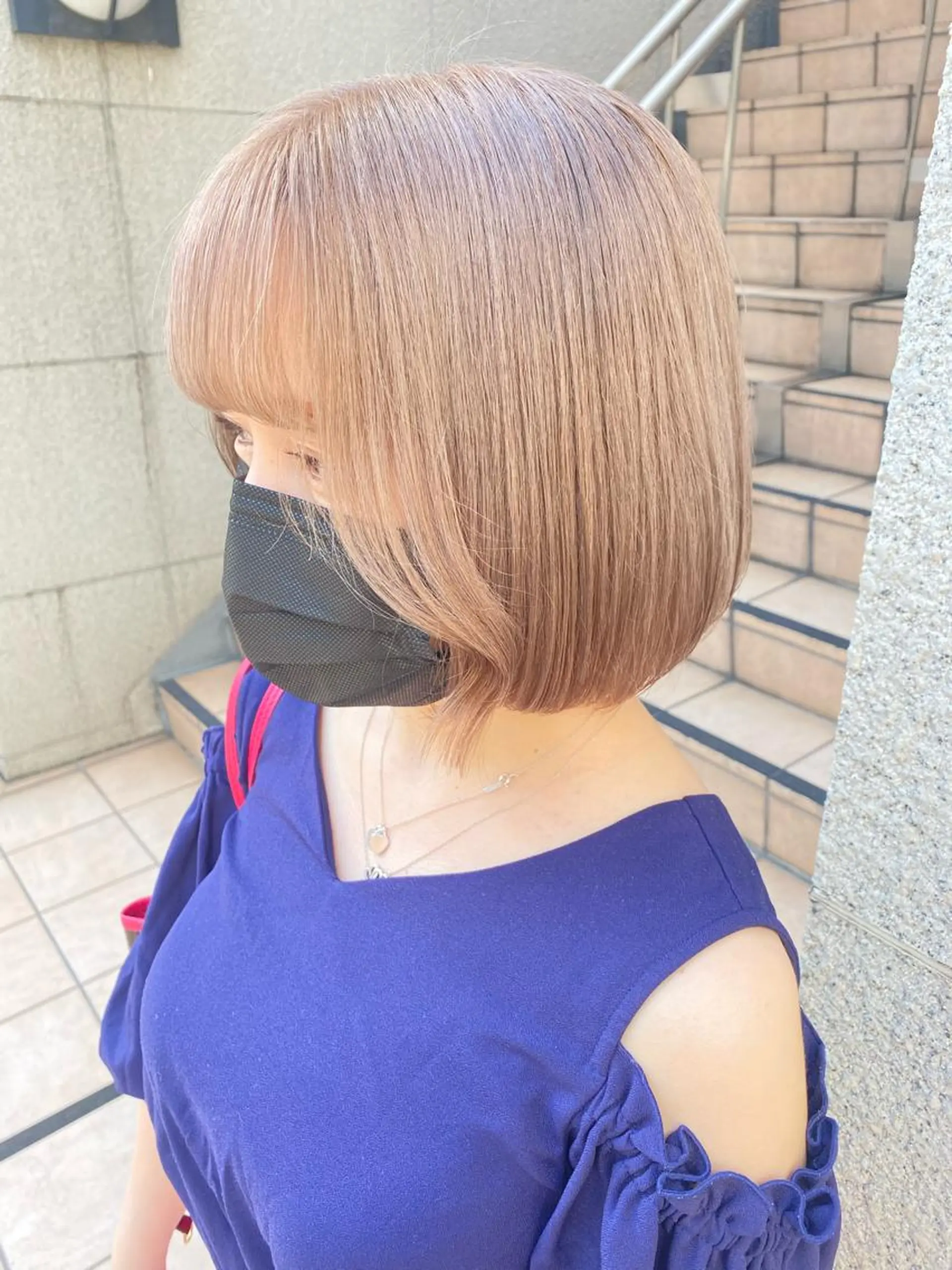 ショート カラー 💗💗韓国レイヤー yu-ki💗💗のヘアスタイル