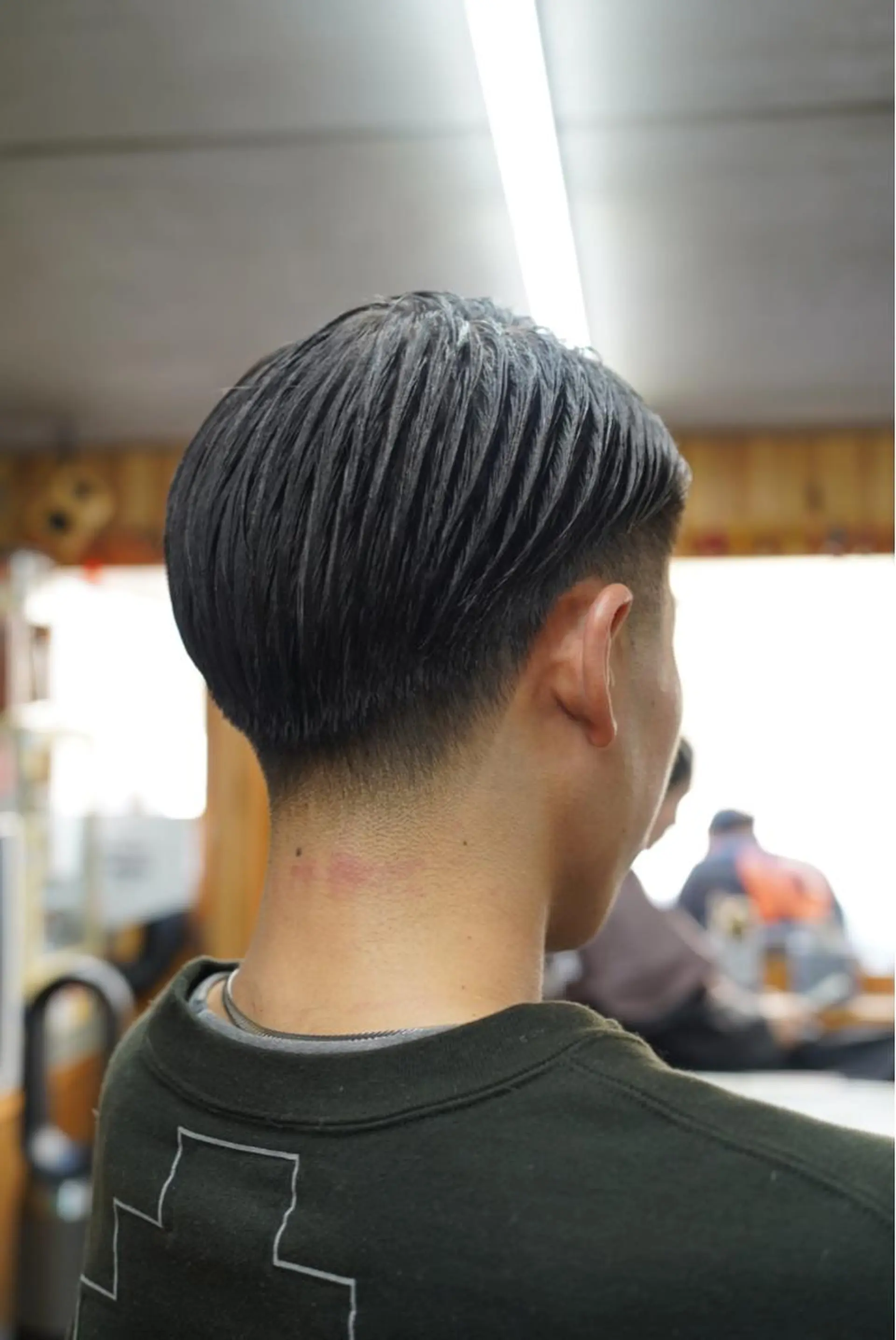 メンズ フェードカット カット ヘアセット 関 晃哉のヘアスタイル