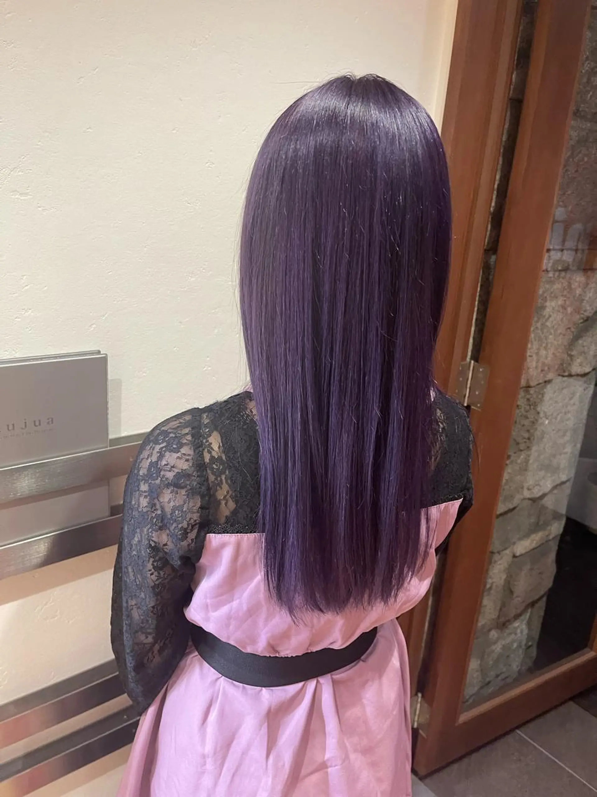 セミロング カラー カット ヘアカラー オージュアソムリエ DAIKI⭐️のヘアスタイル