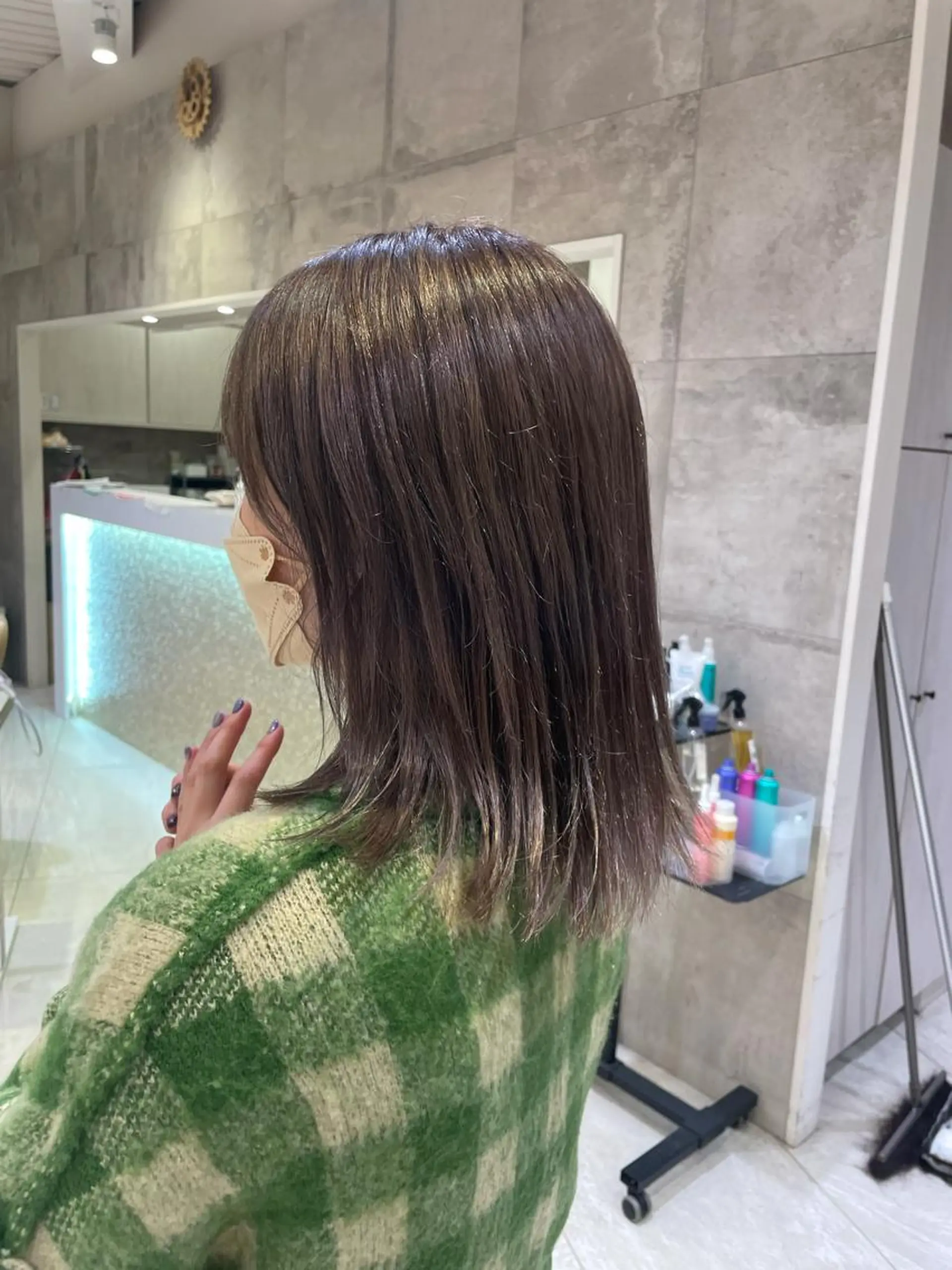 カラー 韓国🇰🇷透明感 ERIのヘアスタイル