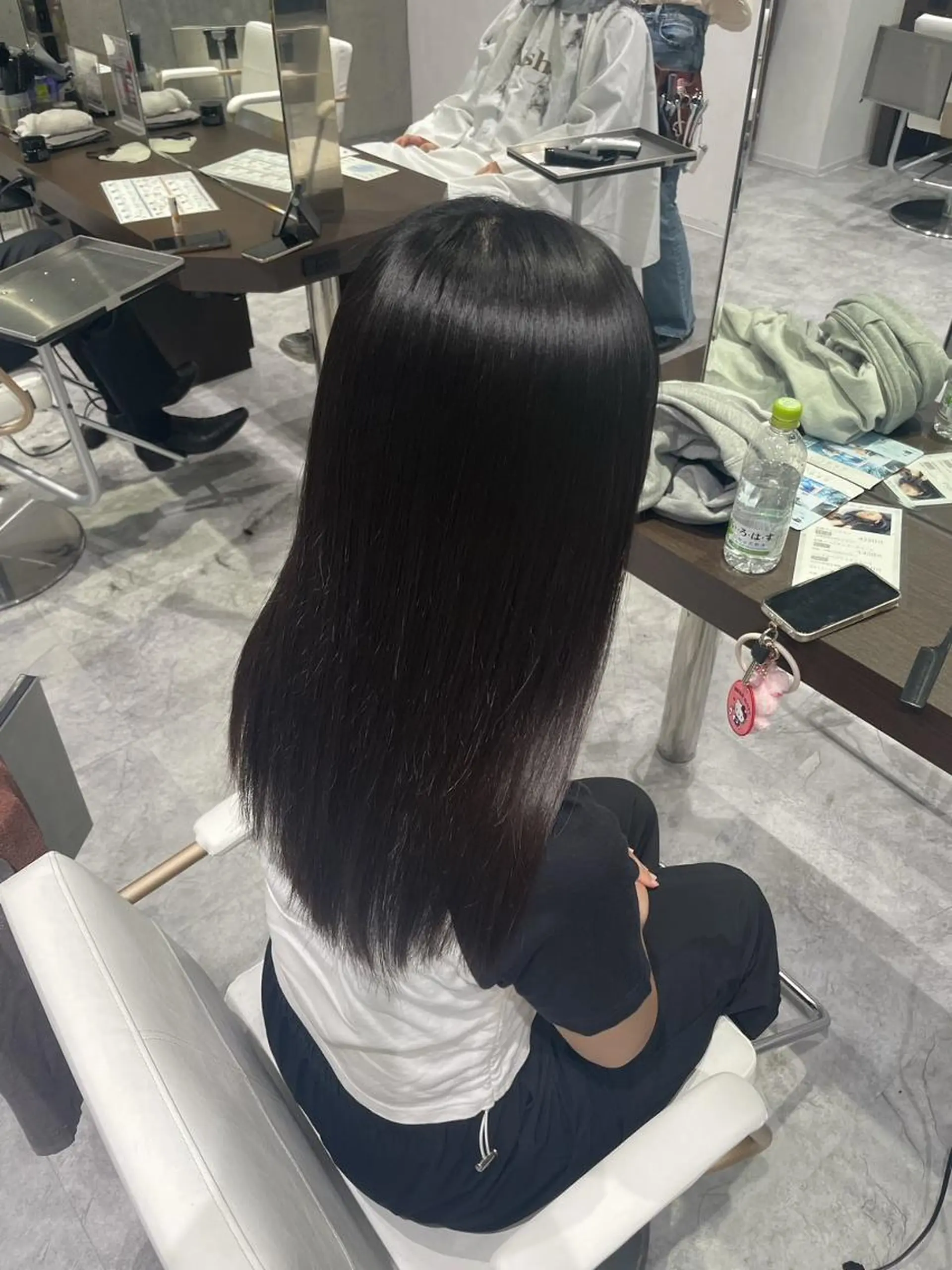 ロング 縮毛矯正 カット 縮毛矯正 縮毛矯正特化🩰 竹口はるかのヘアスタイル