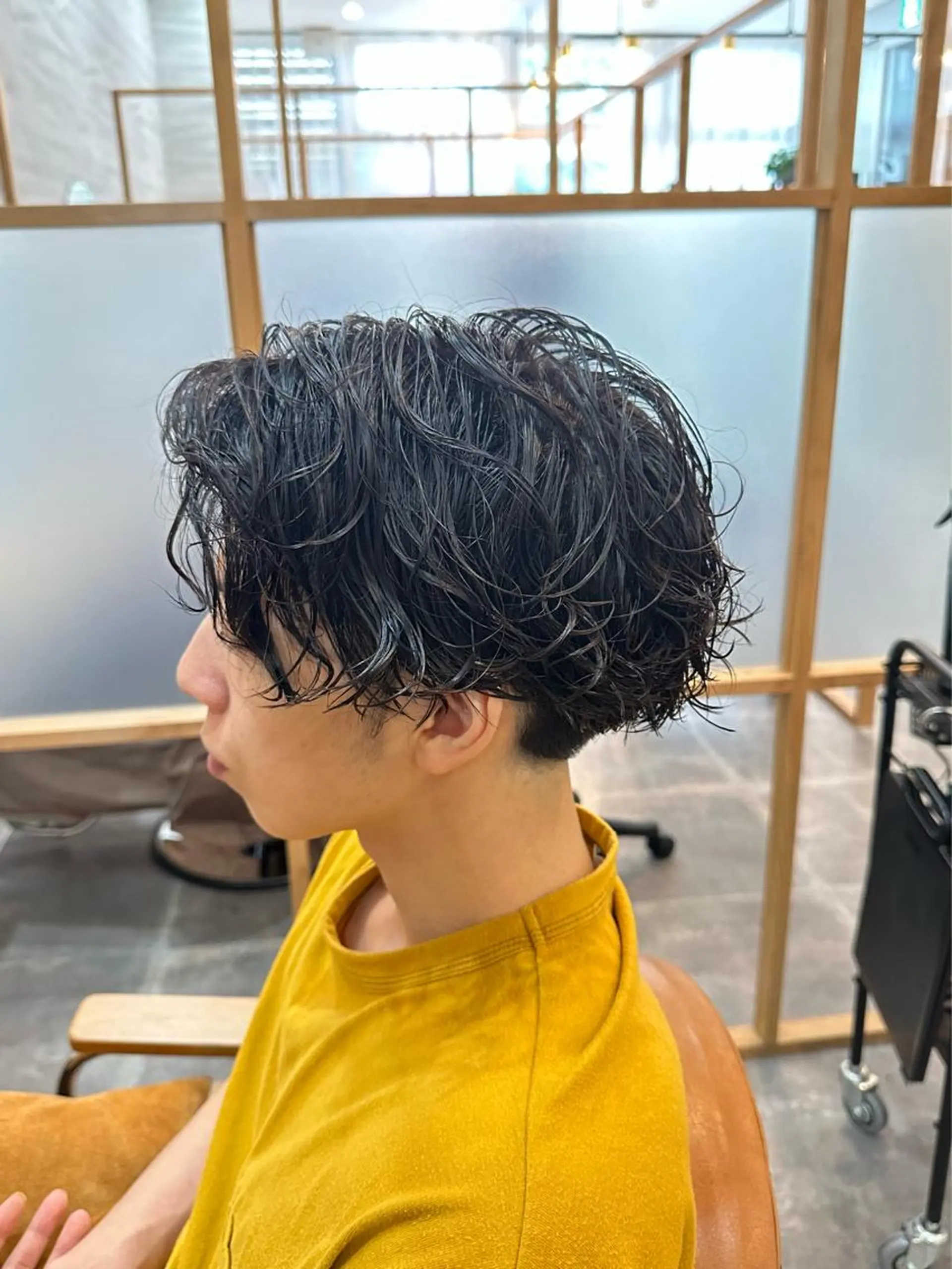メンズ メンズパーマ 鈴木 雅人のヘアスタイル
