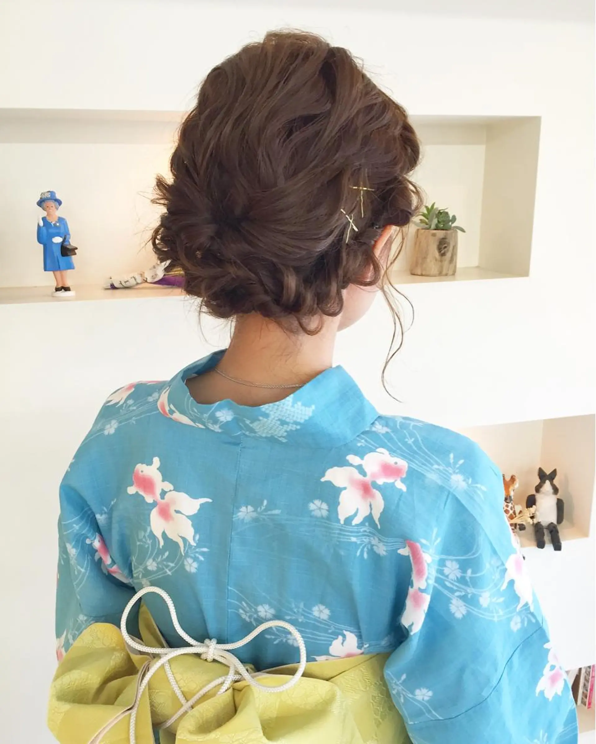 セミロング ヘアアレンジ ITO YUKIのヘアスタイル
