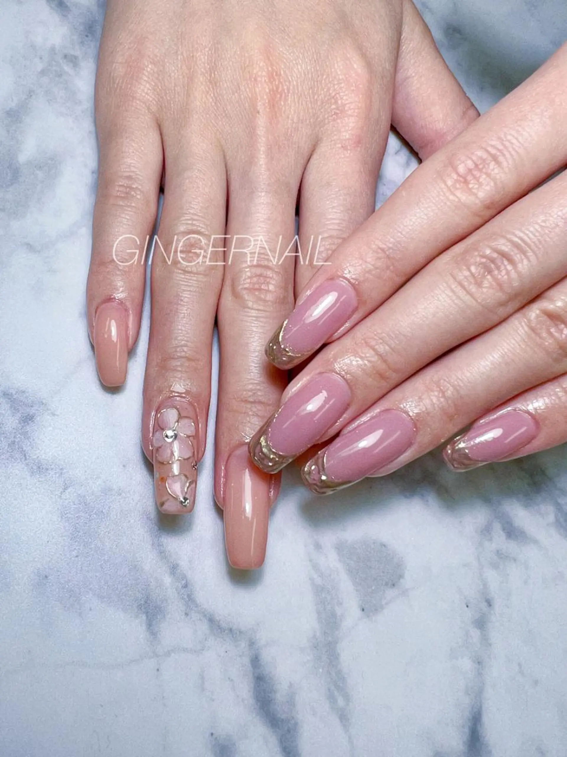 ネイル ハンドネイル ハンドケア 代々木 GINGERNAILのネイルデザイン
