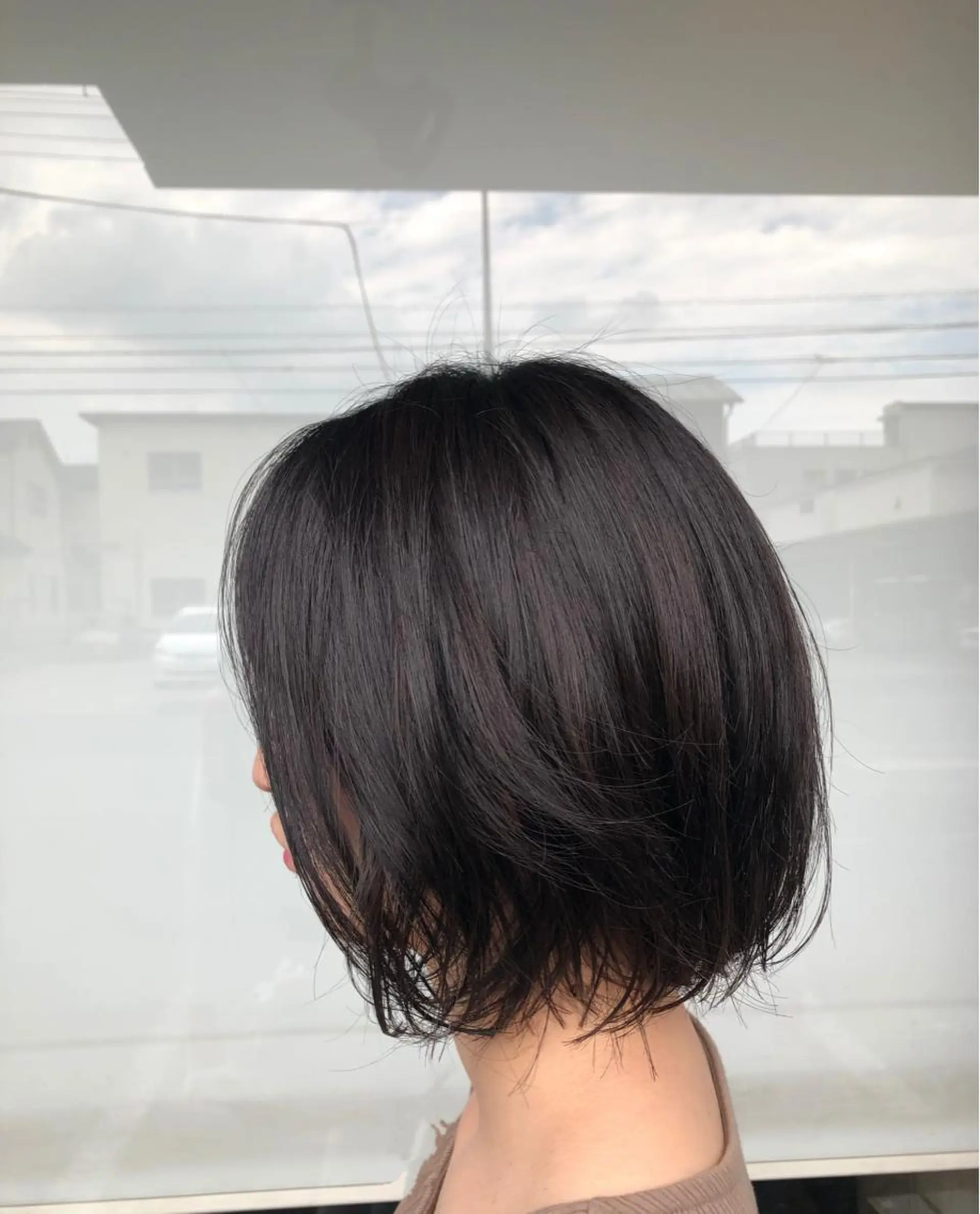 ショート カット ヘアカラー トリートメント 菊池 幹のヘアスタイル