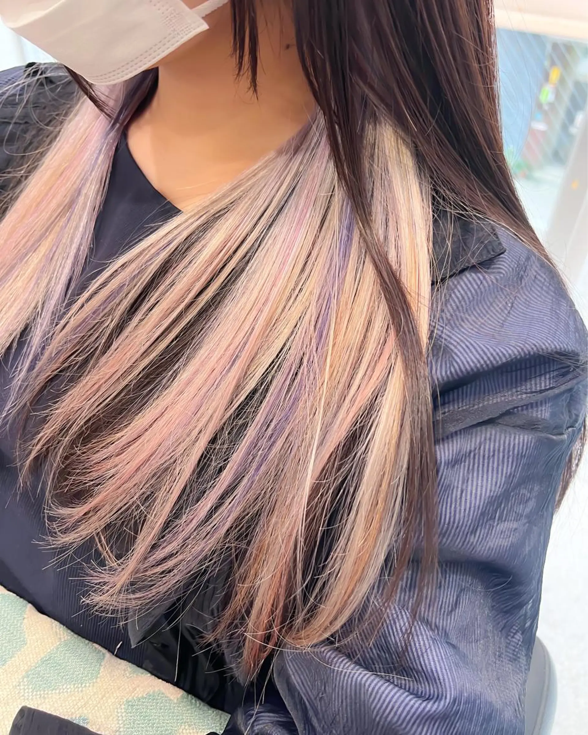 カラー レイヤー/髪質改善 /山永圭介のヘアスタイル