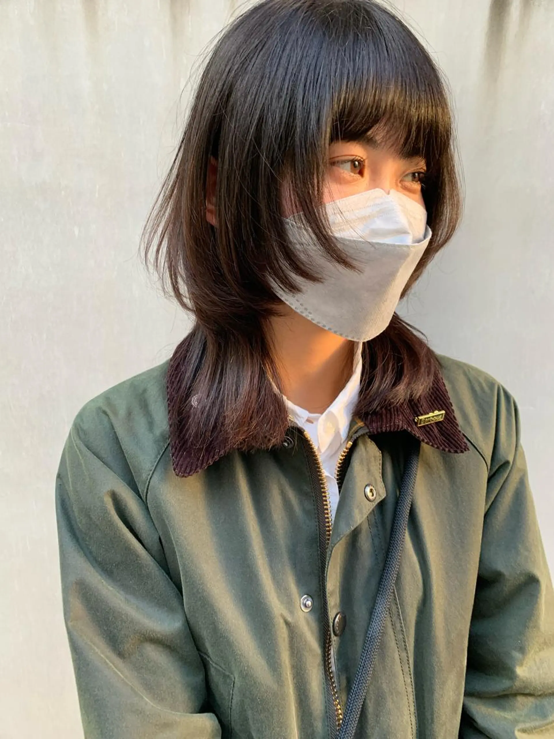 ミディアム Spiel KOMOのヘアスタイル