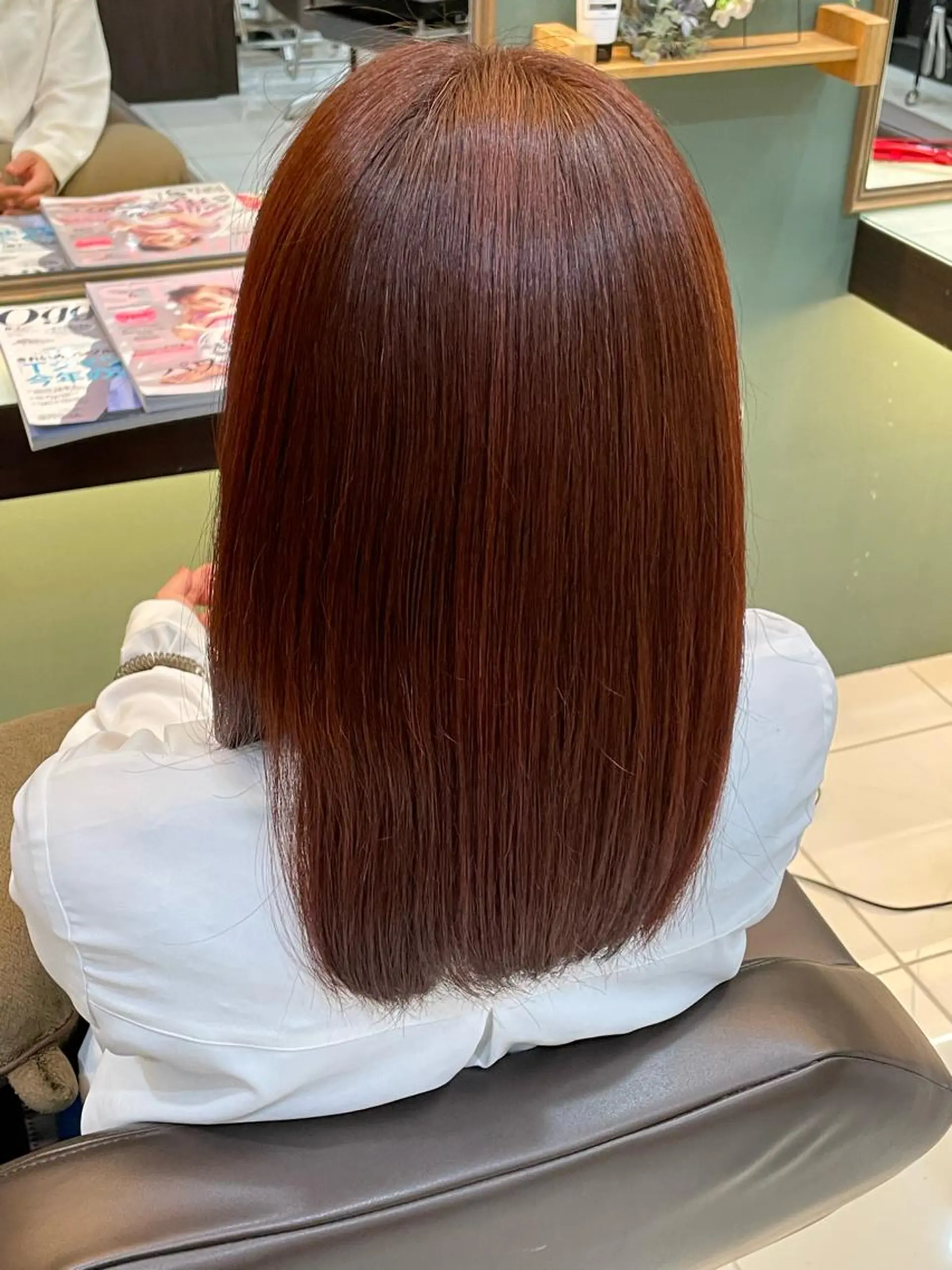 セミロング アールグランデ あやのヘアスタイル