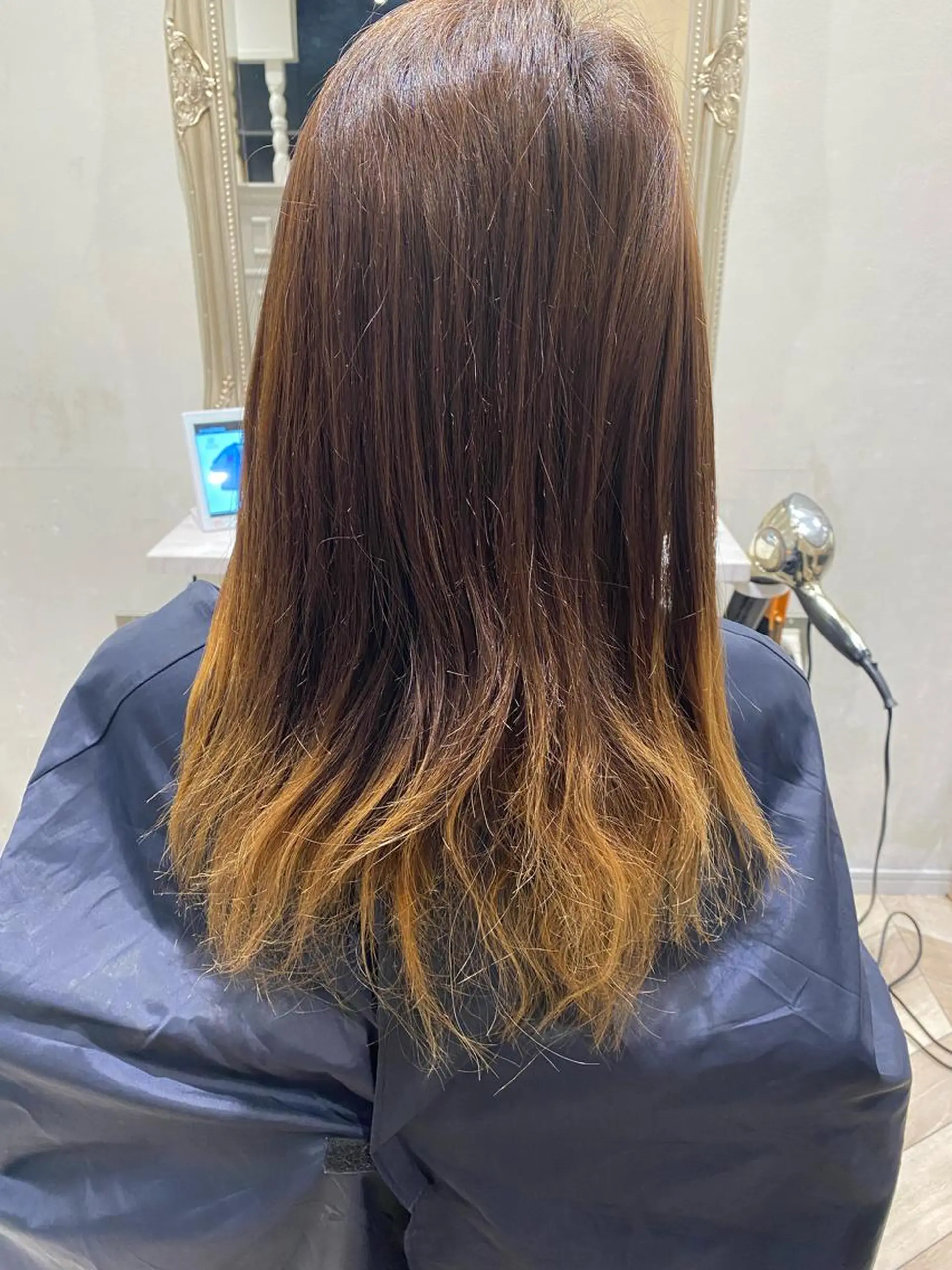 セミロング ヘアカラー トリートメント 【髪質改善特化】 ✂︎  jun ✂︎のヘアスタイル