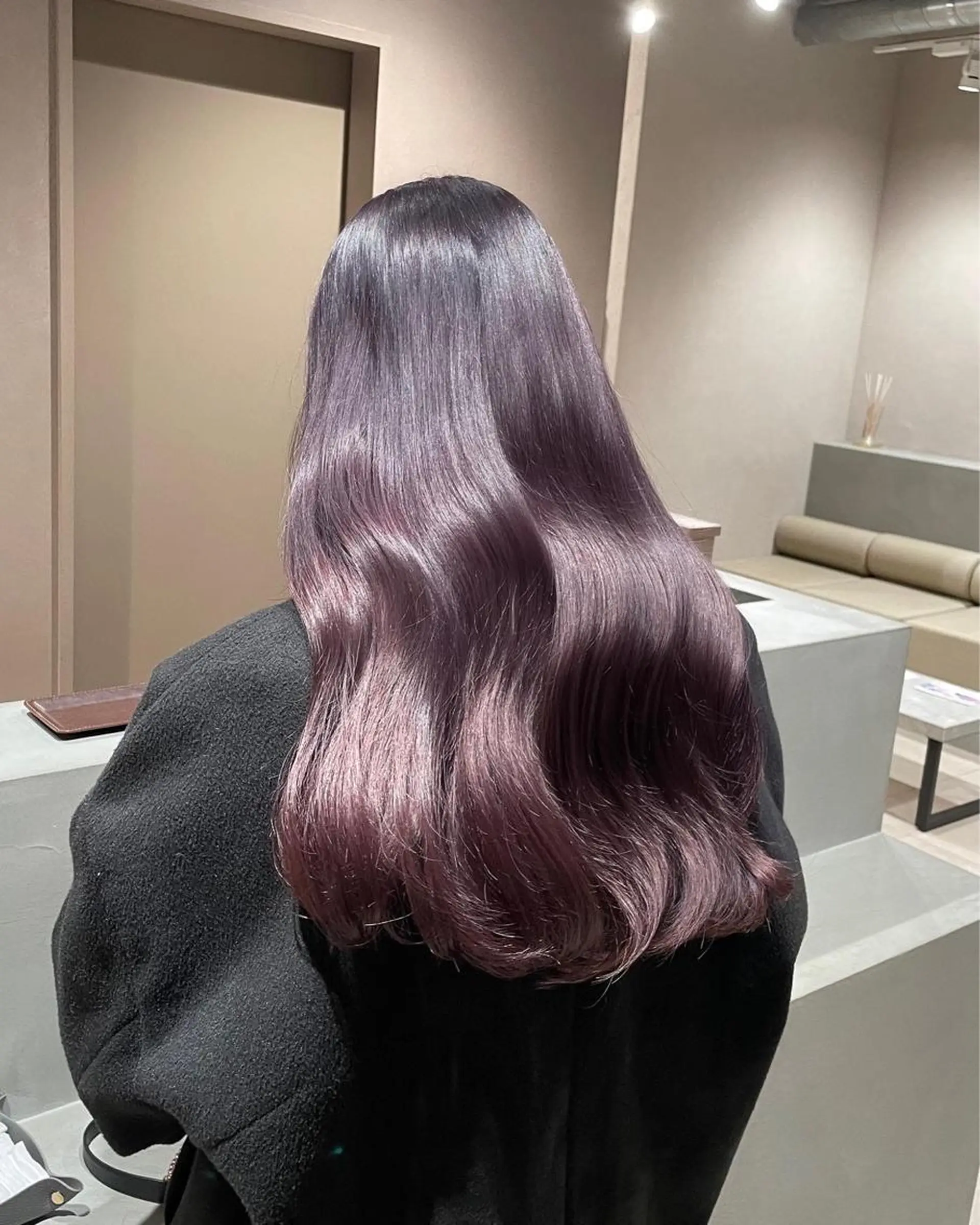 ロング カラー ミディアムヘア Chifumiのヘアスタイル