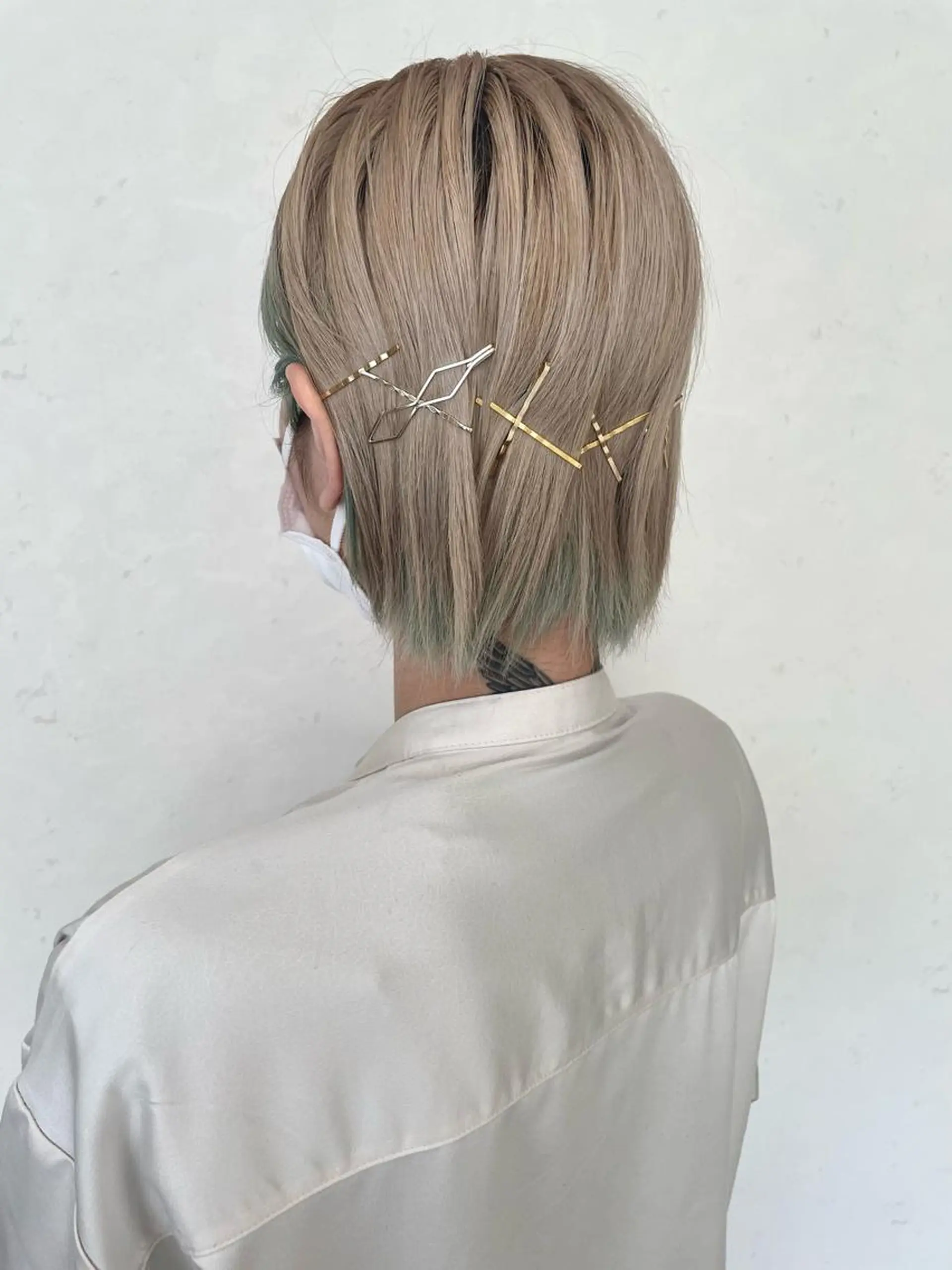 セミロング 前田 菜奈子のヘアスタイル