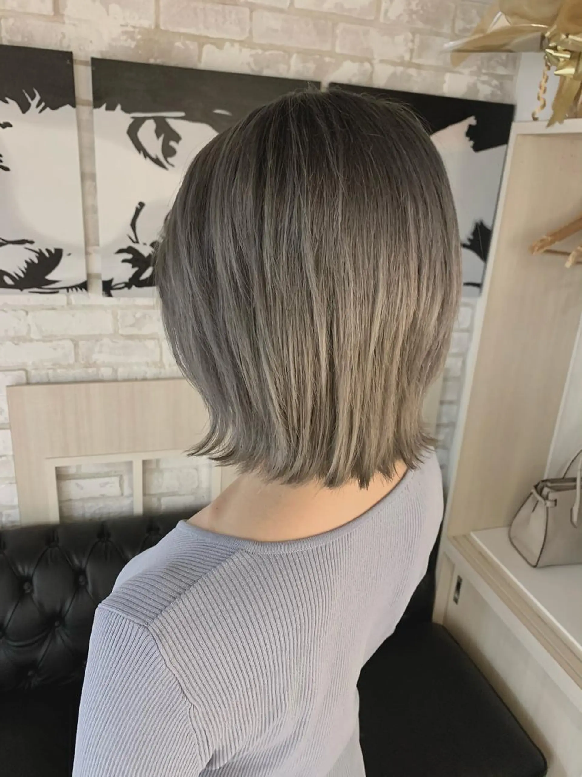 ミディアム ヘアカラー ✨ハイトーン✨艶髪 ✨髪質改善✨和田のヘアスタイル