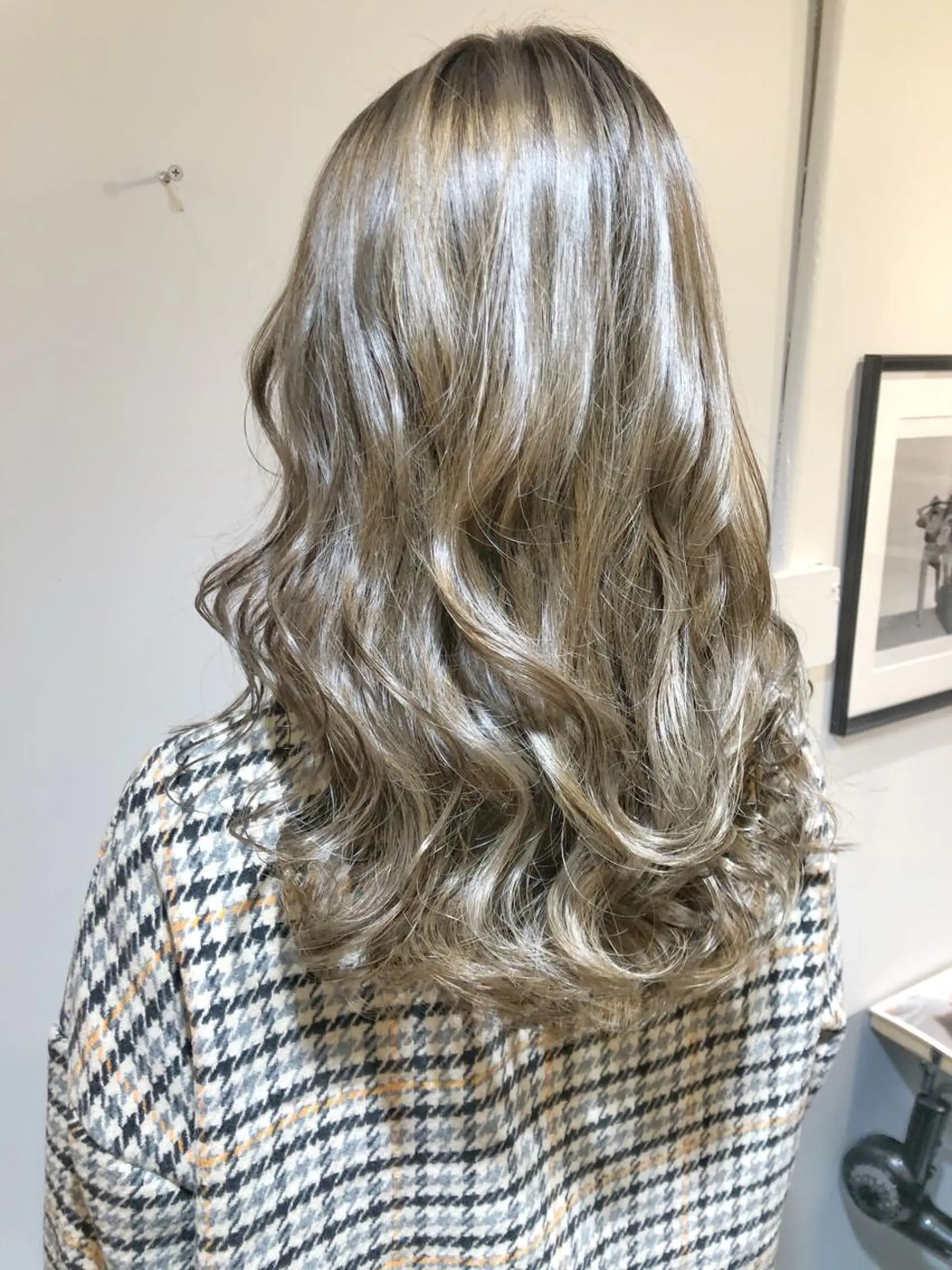 セミロング ヘアカラー 南都 良太のヘアスタイル