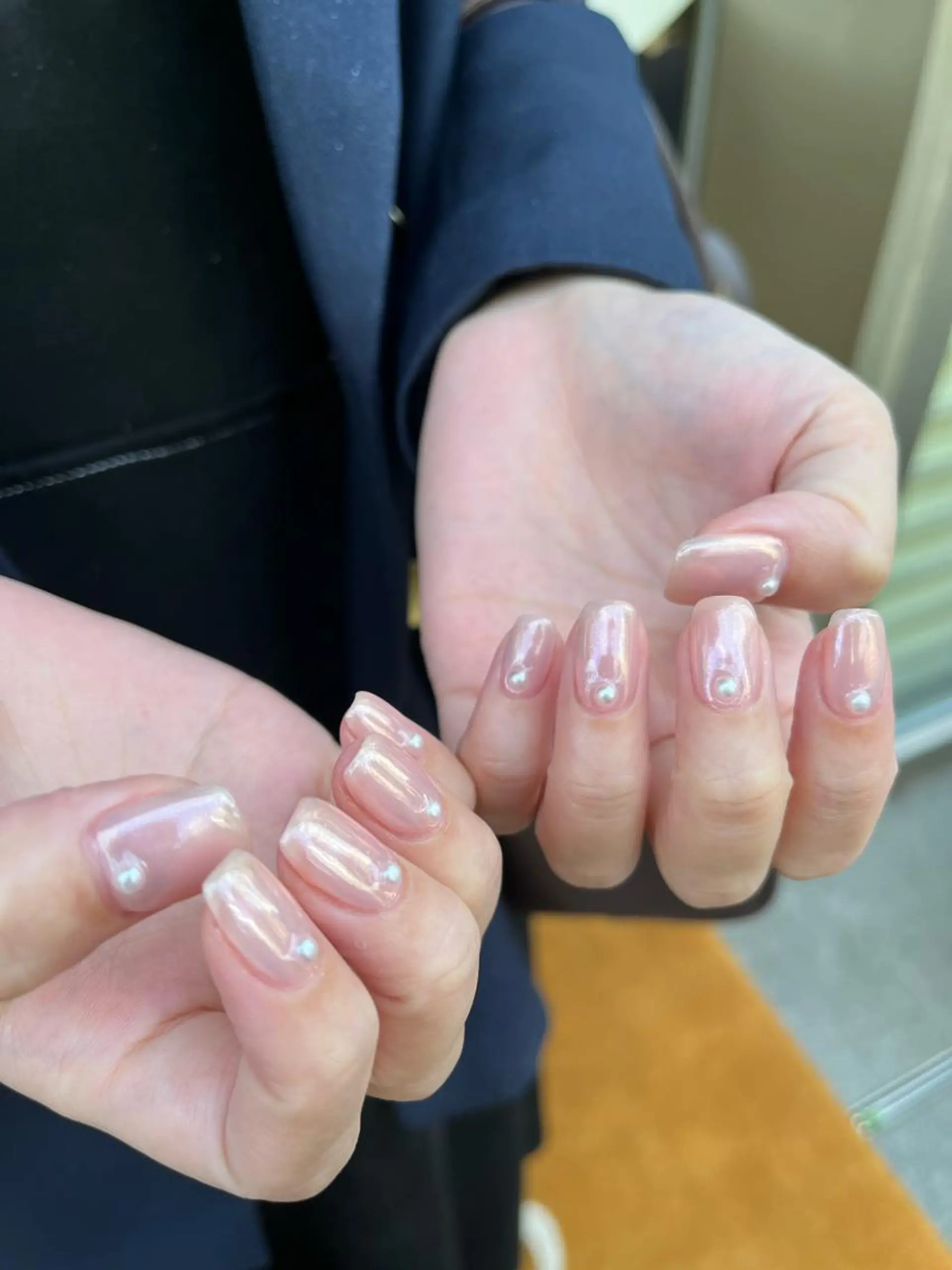 ネイル 氷ネイル・うるうるネイル ハンドネイル Momone ／渋谷／パラジェルのネイルデザイン