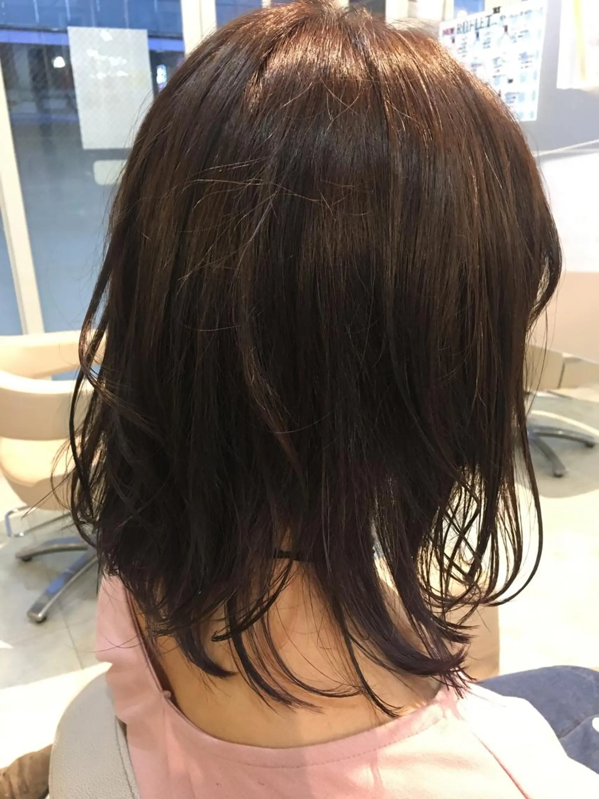 ミディアム カット パーマ トリートメント 本田 卓也のヘアスタイル
