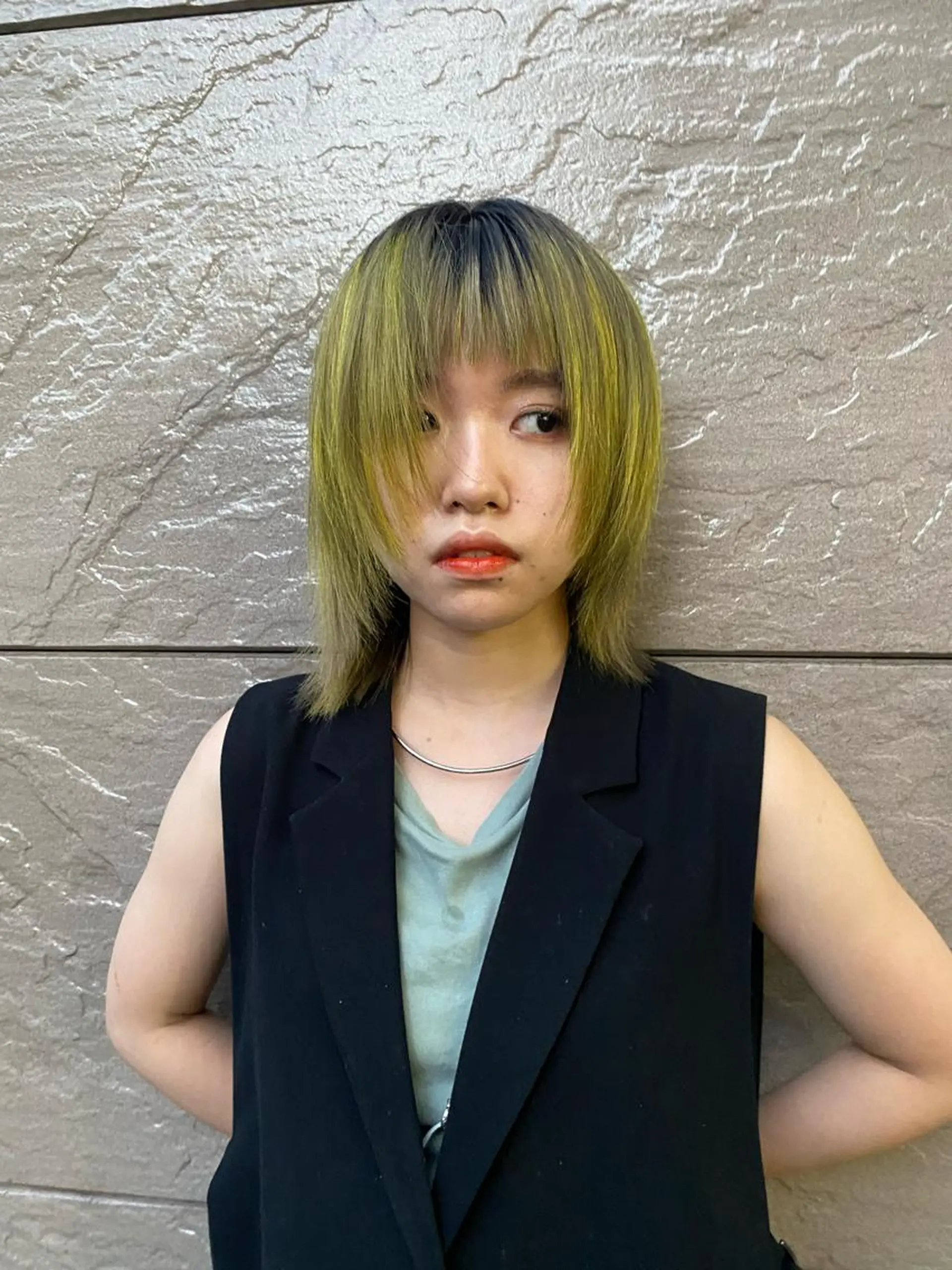 ショート カラー 似合わせウルフ/ レイヤー/山本祐輔のヘアスタイル