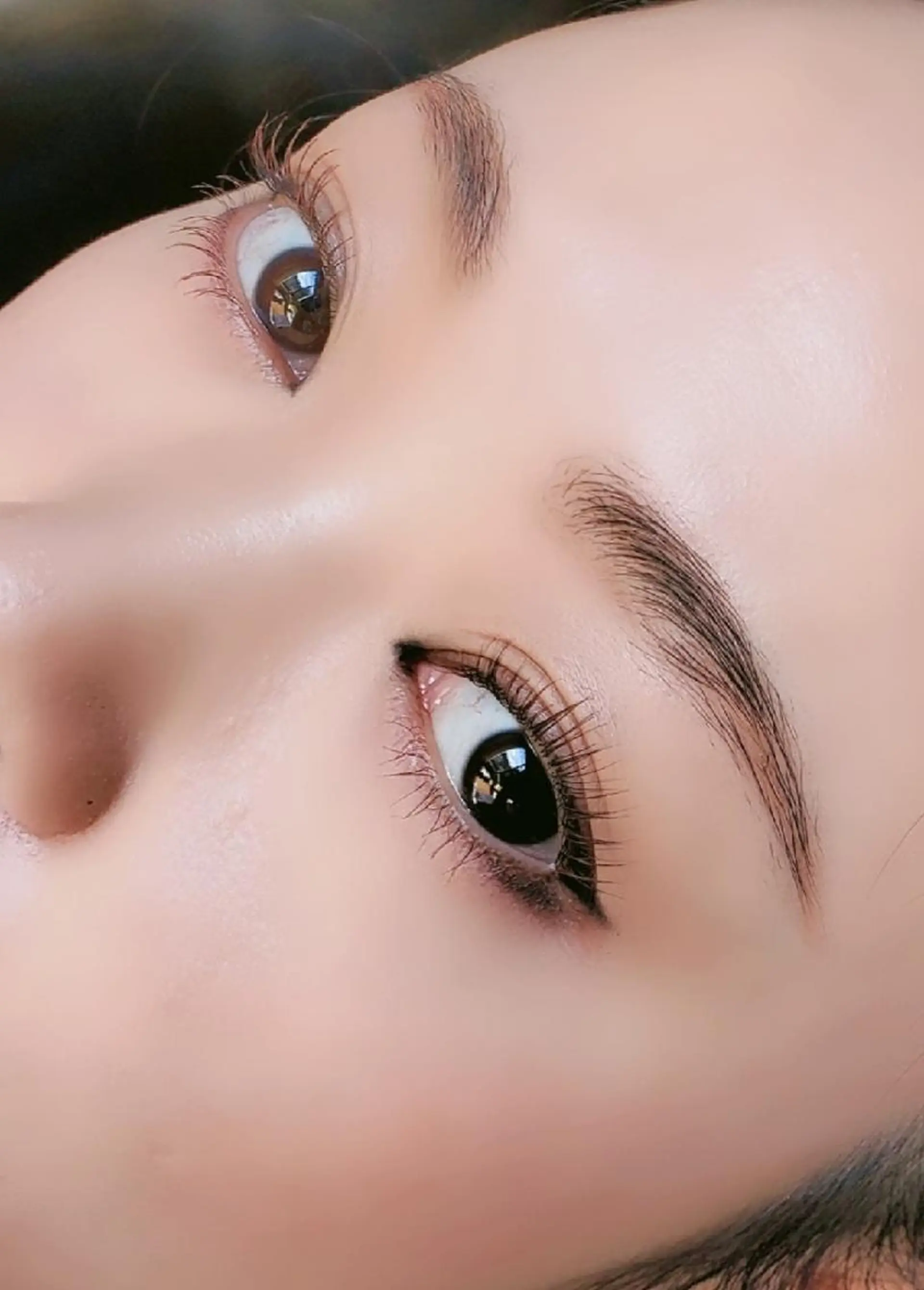 マツエク・マツパ カラーマツエク LATTE eyelashのマツエク・マツパデザイン