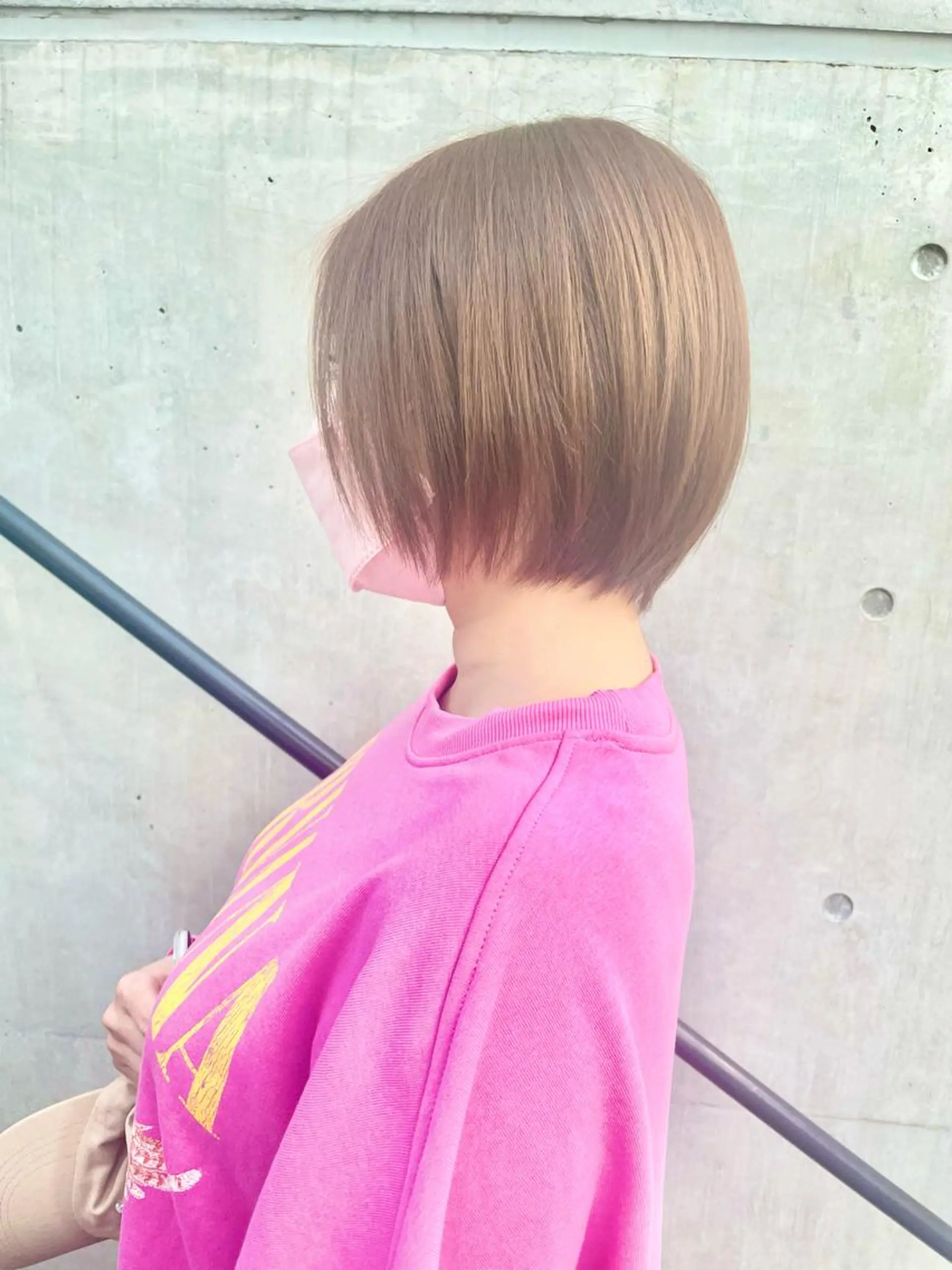 ショート カラー ショートボブ ハンサムショート アディクシーカラー イヤリングカラー ハイライトカラー カット ヘアカラー トリートメント ショートボブ髪質改善 縮毛矯正のプロ山道潤のヘアスタイル