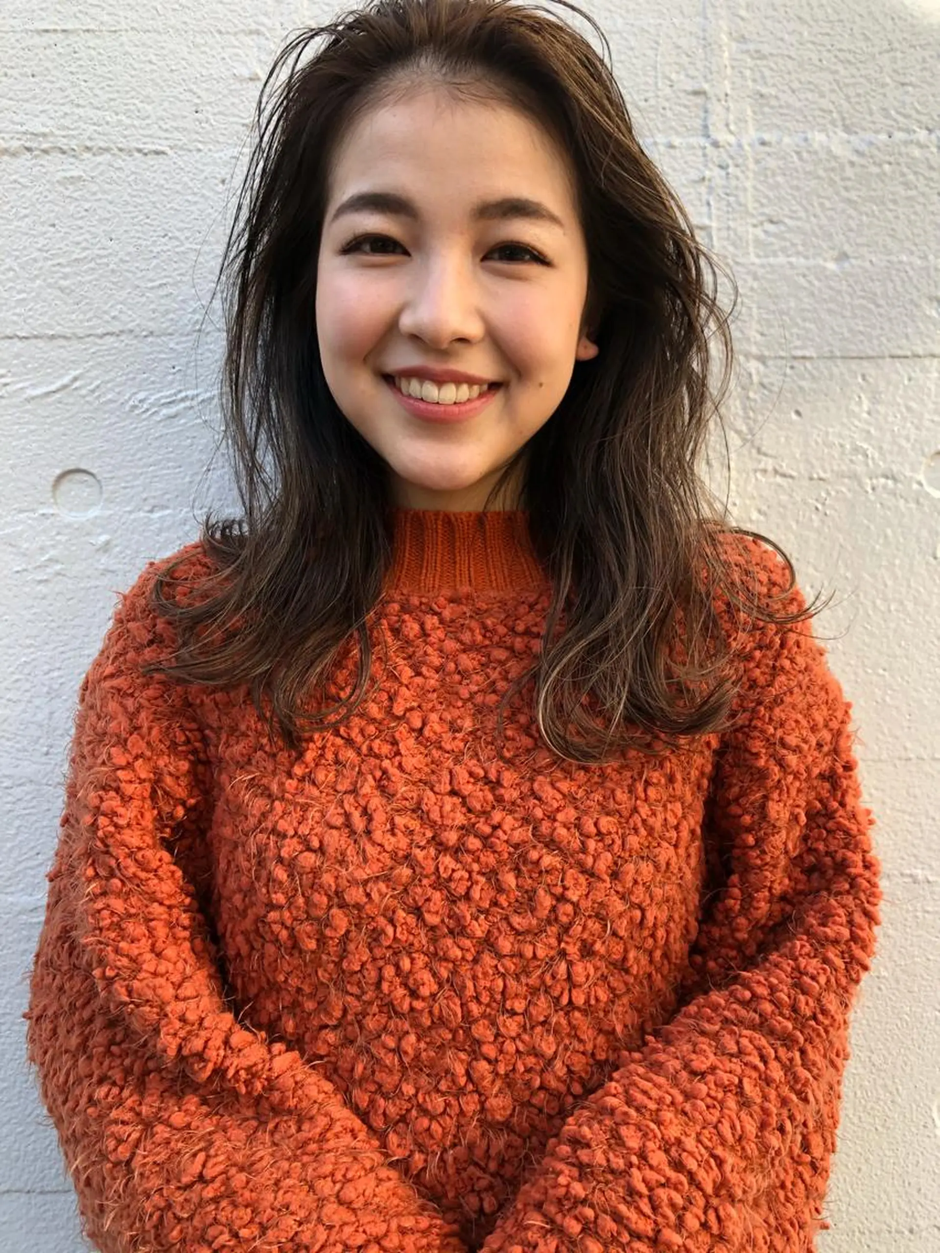 セミロング カラー “ミニモ最高評価獲得 “代表"Kohei"のヘアスタイル