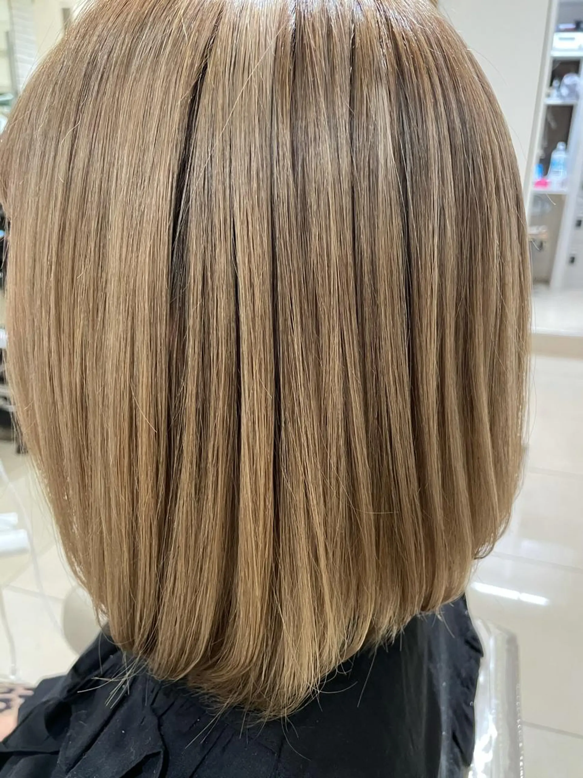 ミディアム ヘアカラー トリートメント 岡屋 瞬のヘアスタイル