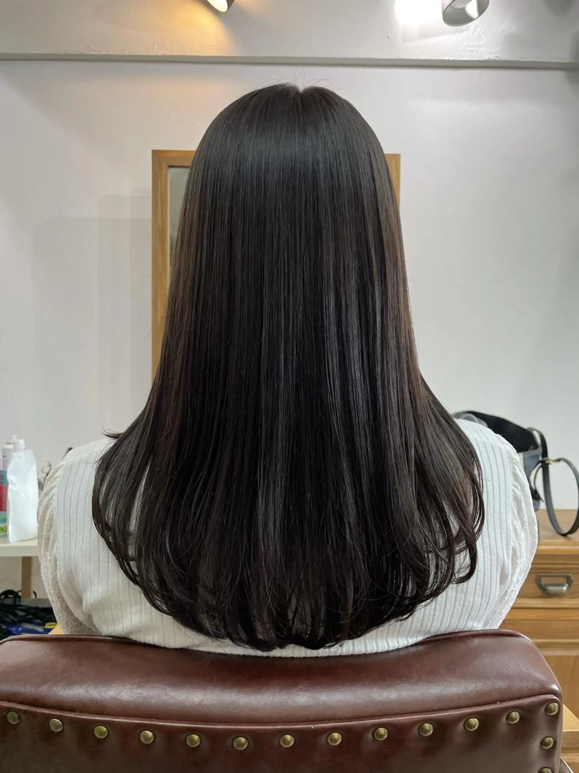 セミロング 矢口 嵩人のヘアスタイル