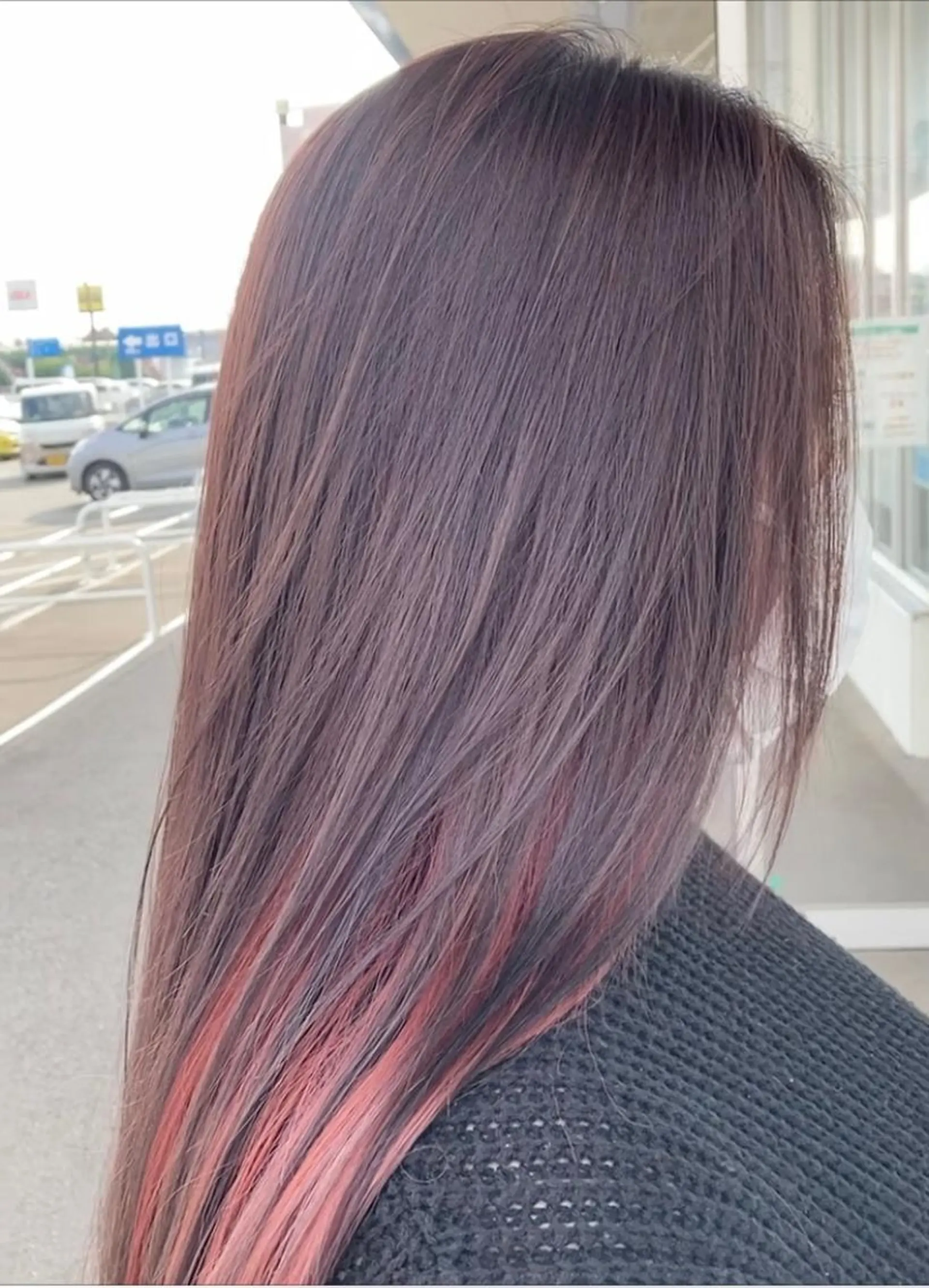 ロング カラー 斉藤 三千夫のヘアスタイル