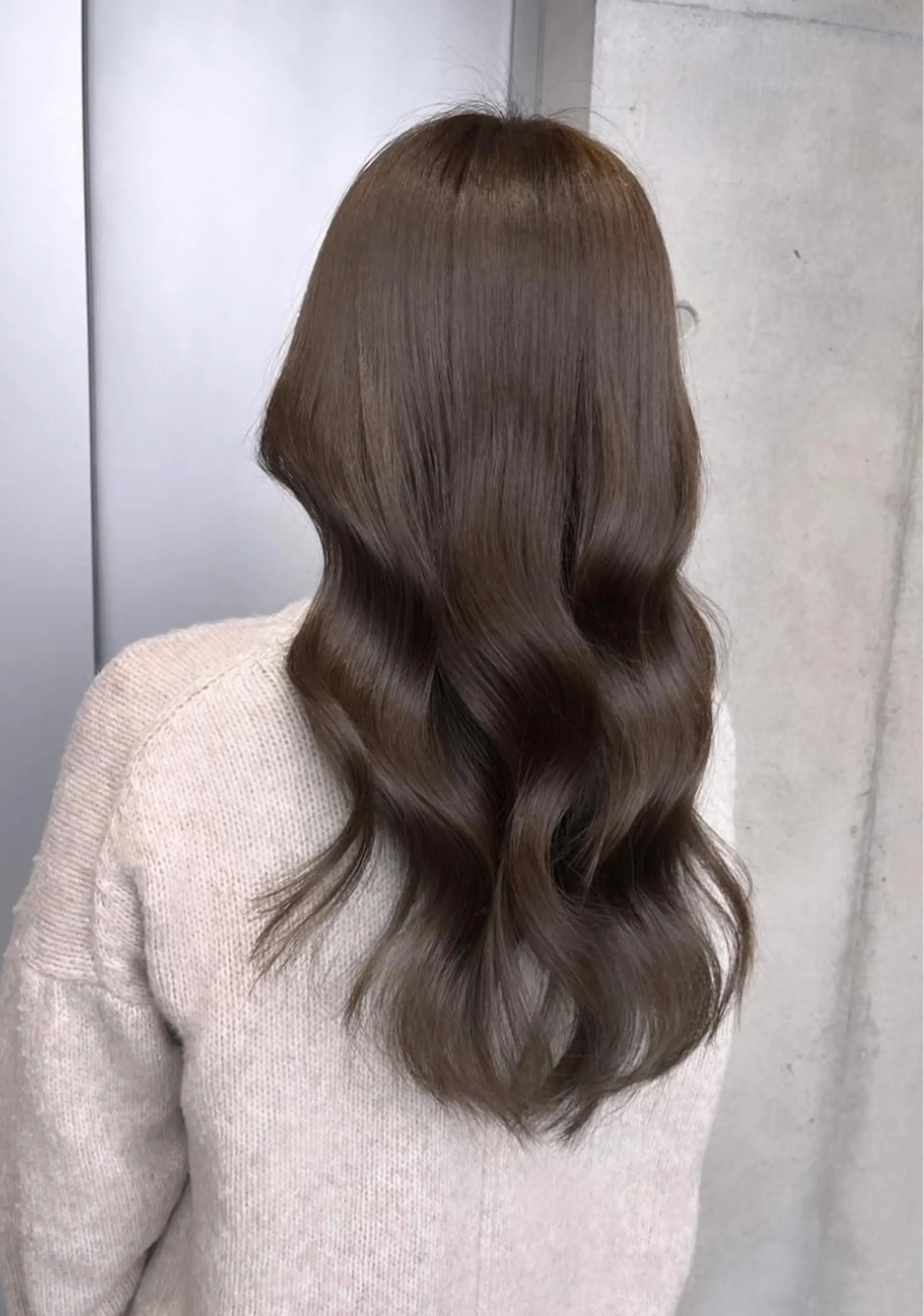 ミディアム カット ヘアカラー トリートメント 🌫️大人韓国ヘア 🌫️naoyaのヘアスタイル